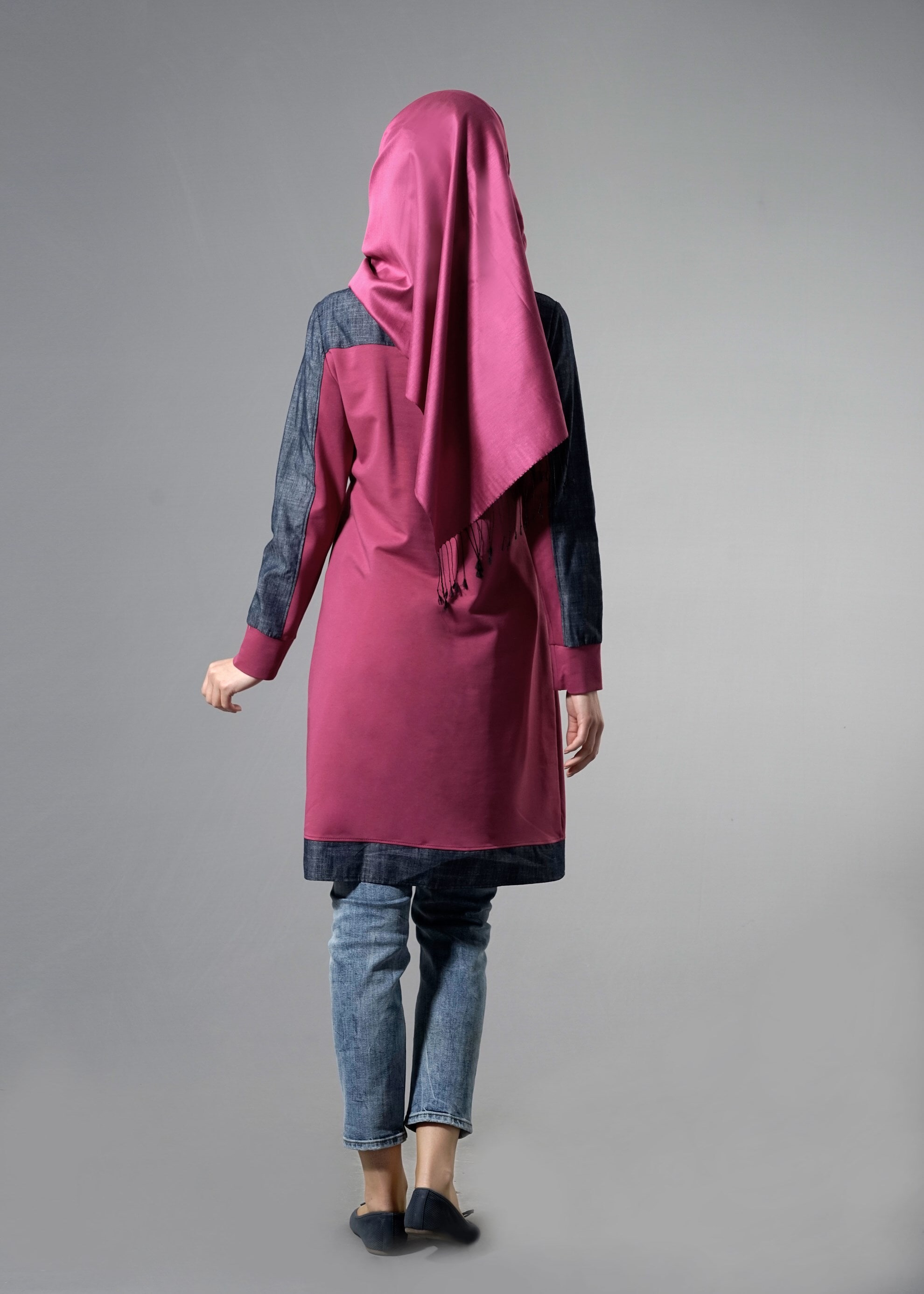 Tesettür giyim FUŞYA 4316 Hilda Tesettür Eşofman 36/44(38-40)