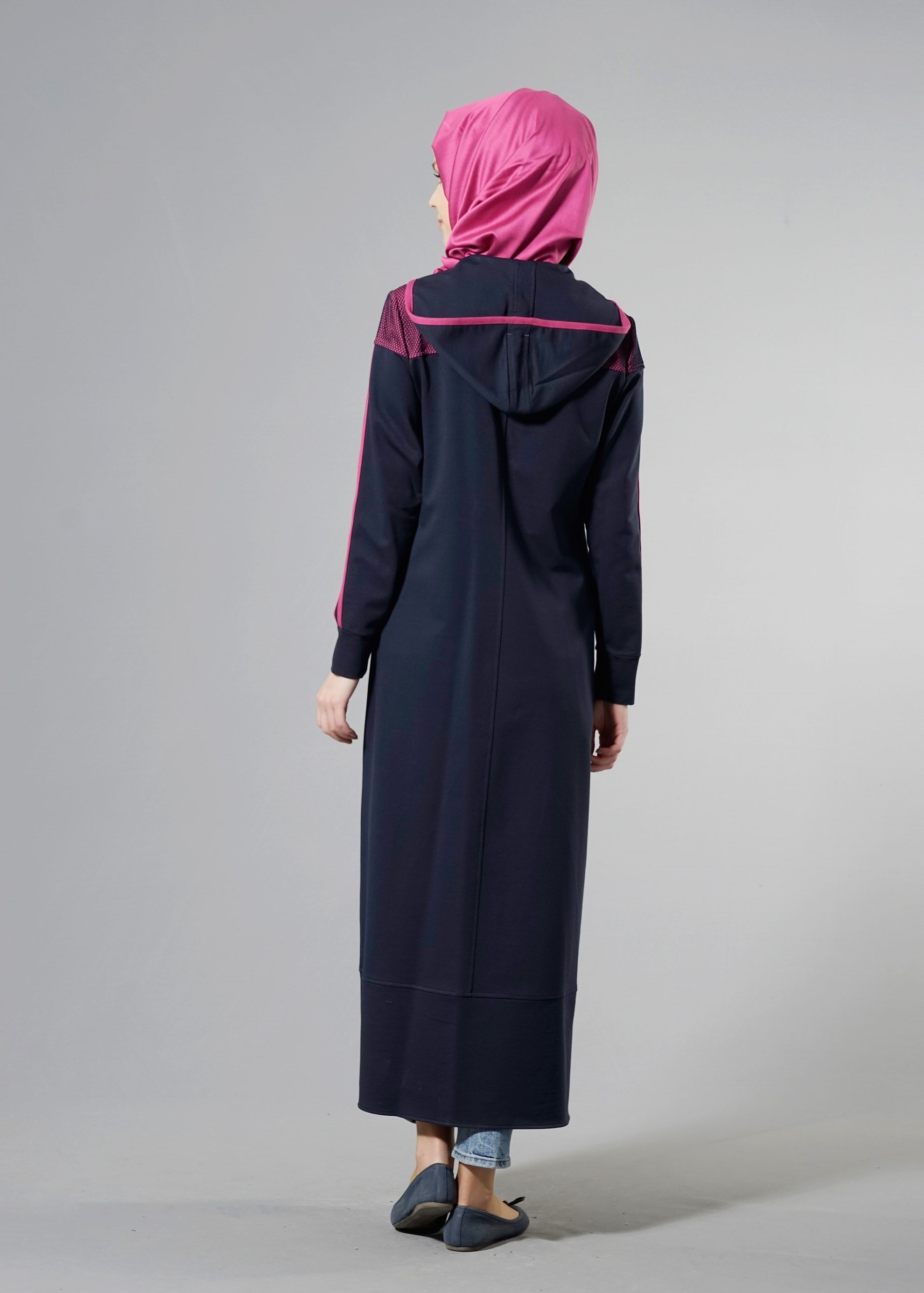 Tesettür giyim LACİVERT 4319 HİLDA EŞOFMAN 38/48 TEK40