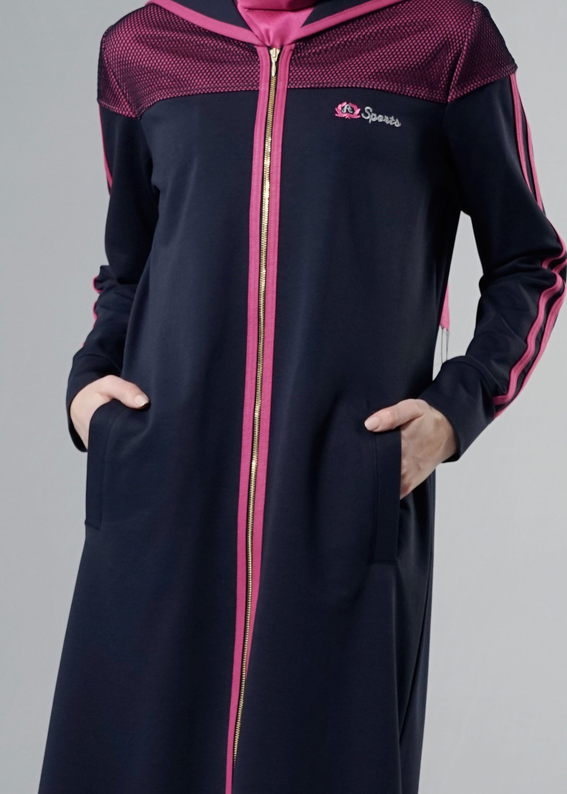 Tesettür giyim LACİVERT 4319 HİLDA EŞOFMAN 38/48 TEK40