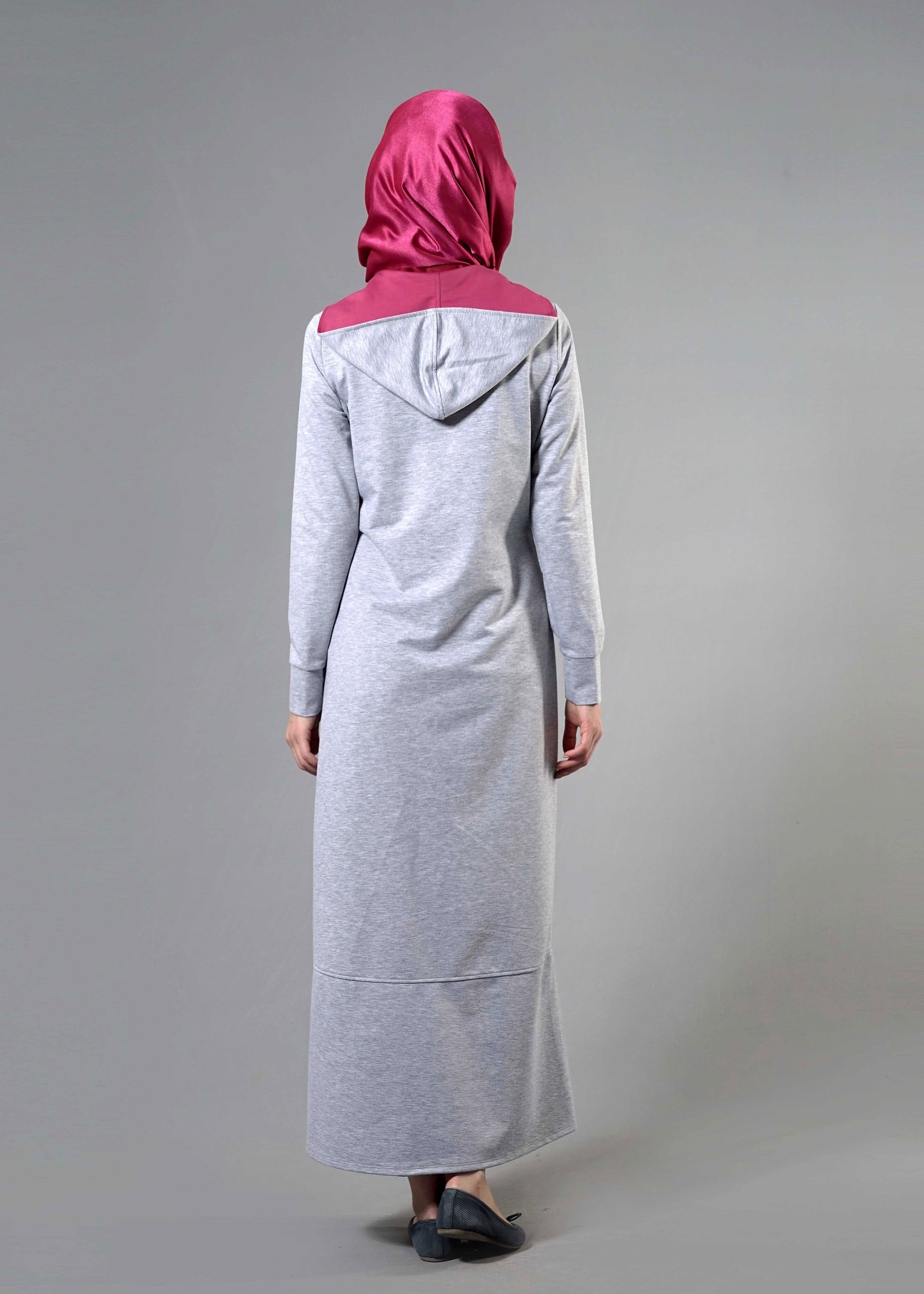 Tesettür giyim GRİ 4322 Hilda Tesettür  Eşofman 36/44(38-40) TEK36