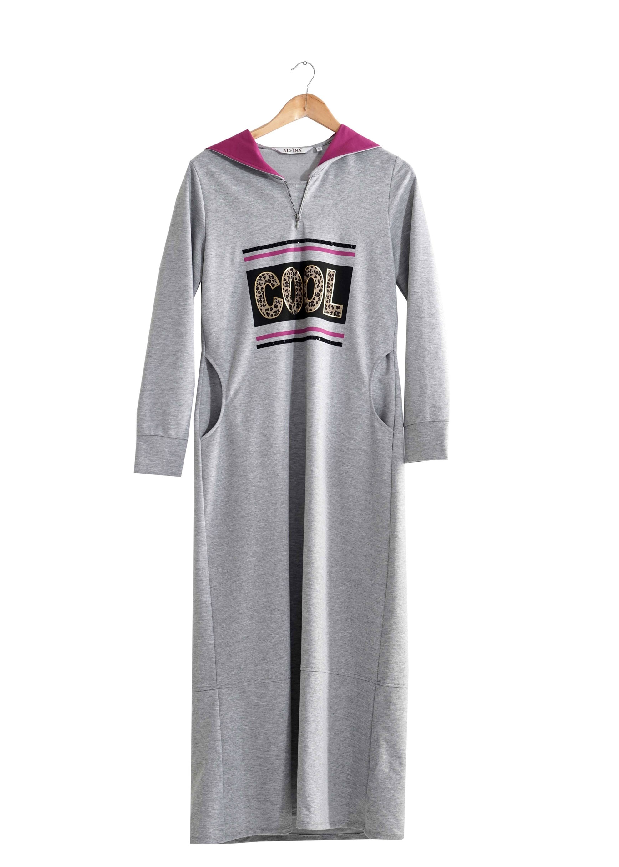 Tesettür giyim GRİ 4322 Hilda Tesettür  Eşofman 36/44(38-40) TEK36