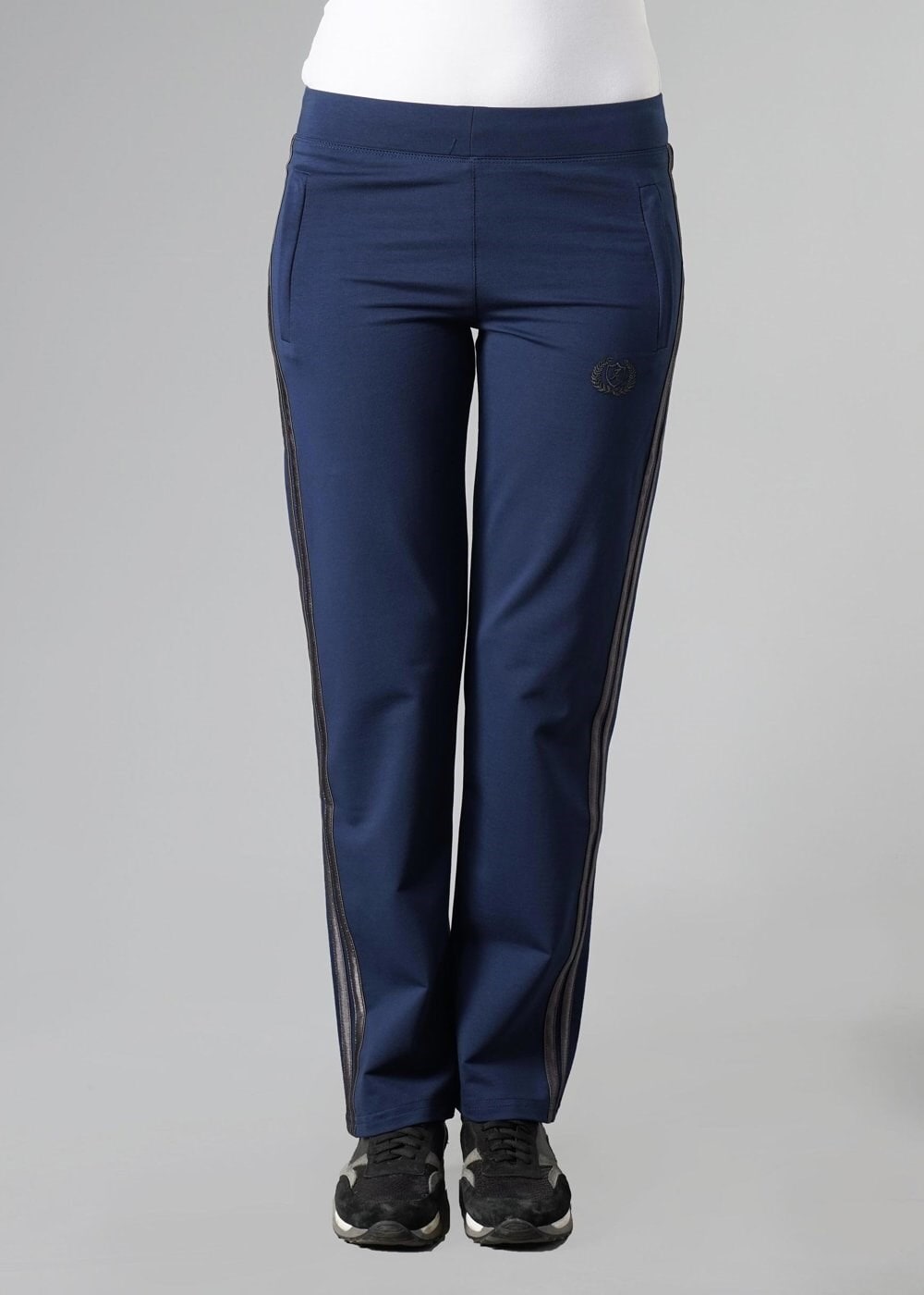 Tesettür giyim LACİVERT YANLARI ŞERİTLİ EŞOFMAN ALTI 7935