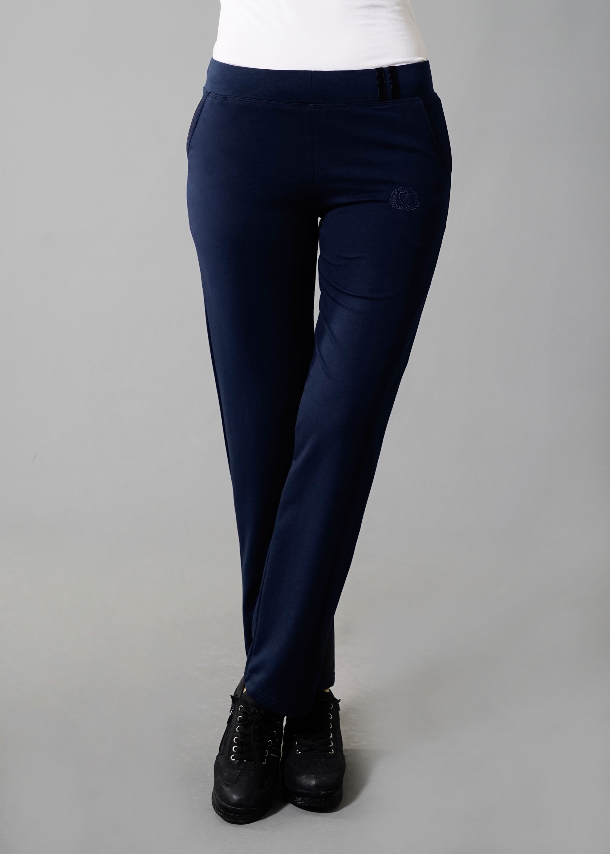 Tesettür giyim LACİVERT ARA BEL ARMALI EŞOFMAN ALTI 7937