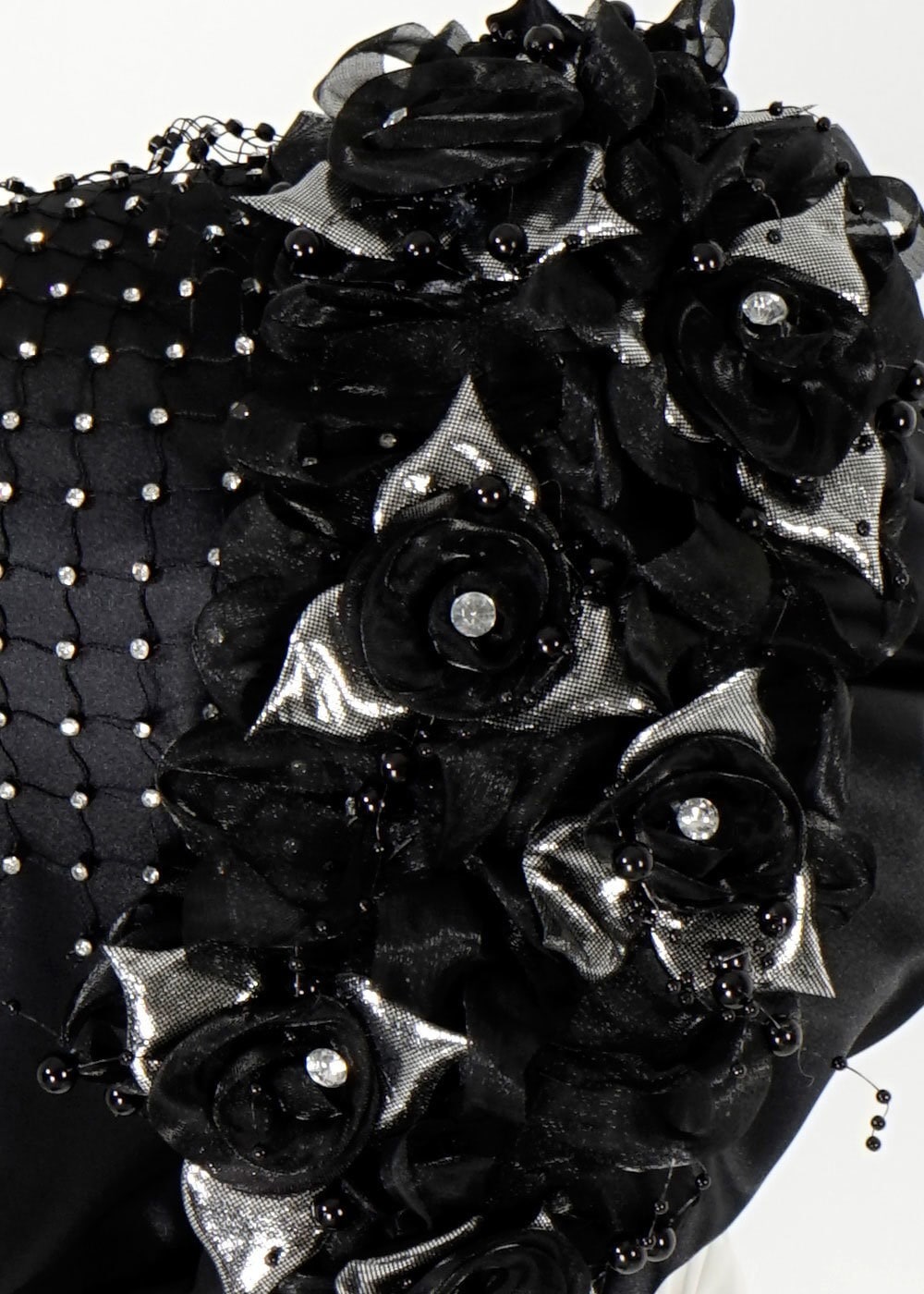 Vêtements hijab NOIR ÉCHARPE INSTANTANÉE ALVINA 101140