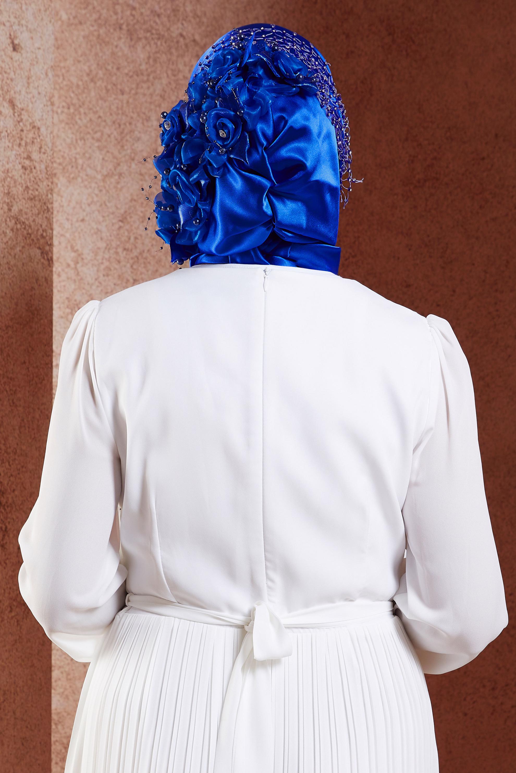 Hijab clothing NAVY BLUE ALVINA INSTANT SCARF 101140