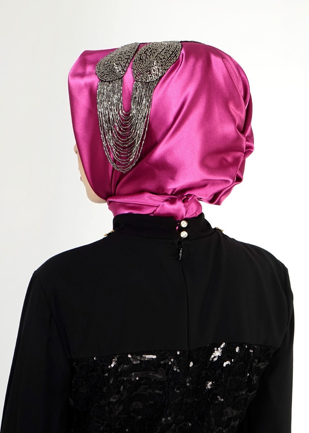 Hijab clothing FUCHSIA 106003 ALVİNA HAZIR EŞARP