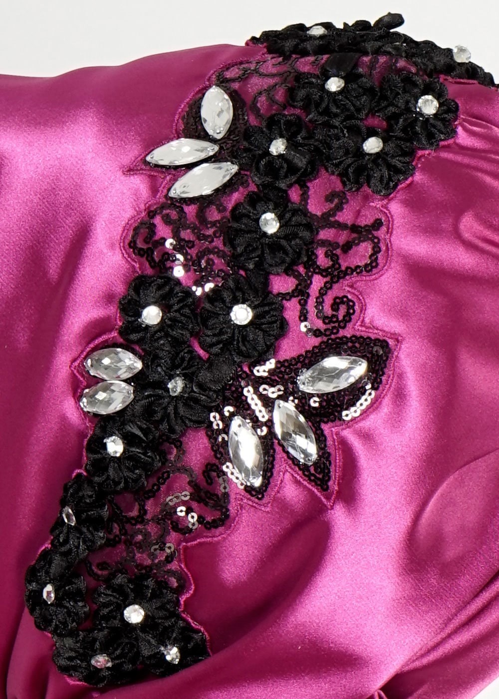 Tesettür giyim FUŞYA 106027 ALVİNA HAZIR EŞARP