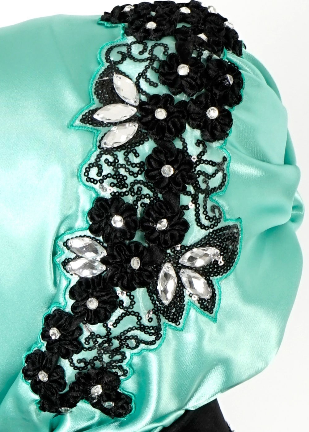 Hijab clothing GREEN 106027 ALVİNA HAZIR EŞARP