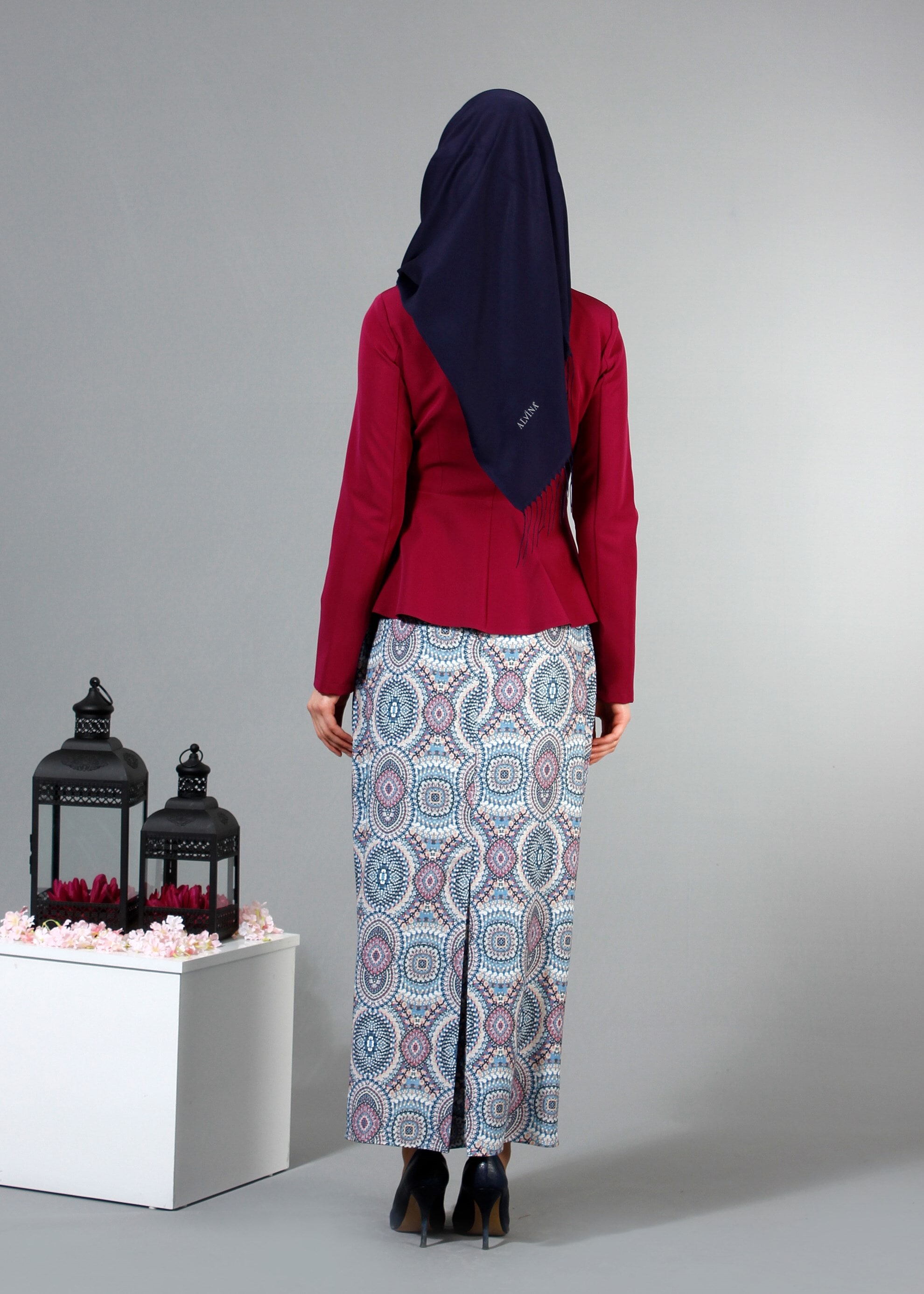 Tesettür giyim MAVİ 6831 Picante Tesettür Etek 36/44(38/40) TEK38