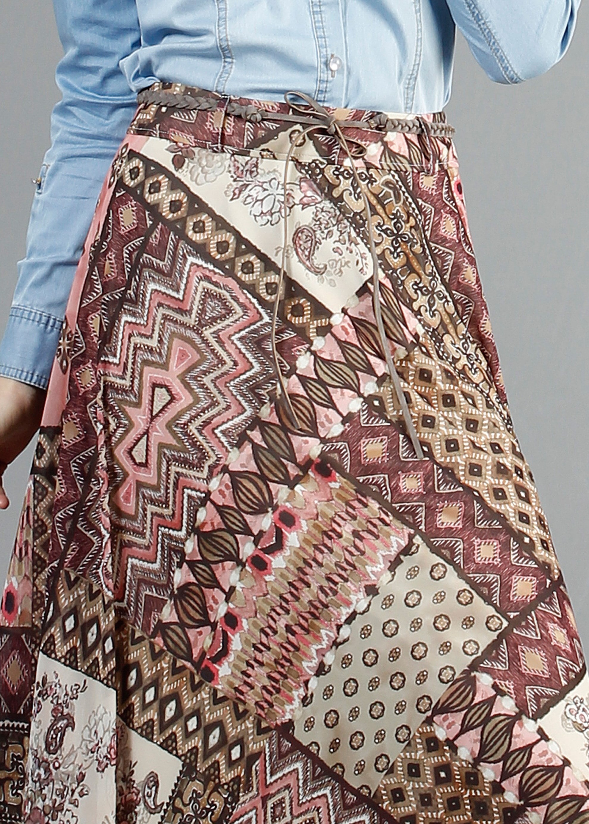 Tesettür giyim PUDRA 6839 Mars Tesettür Etek 36/44(38/40) TEK42