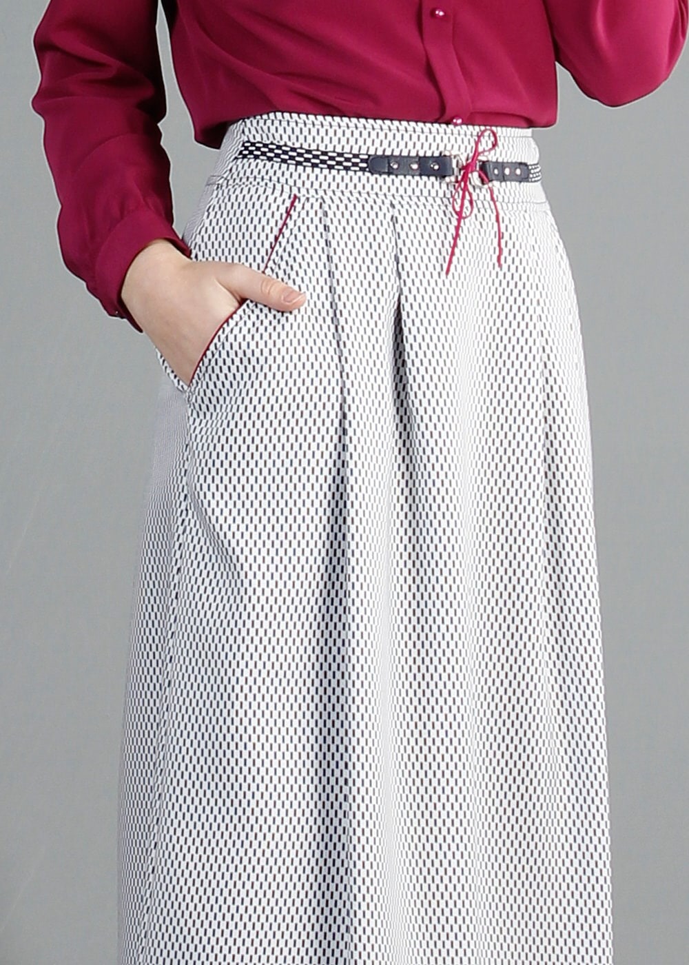 Tesettür giyim LACİVERT 6843 G-706 Tesettür Etek 36/42(38-40)