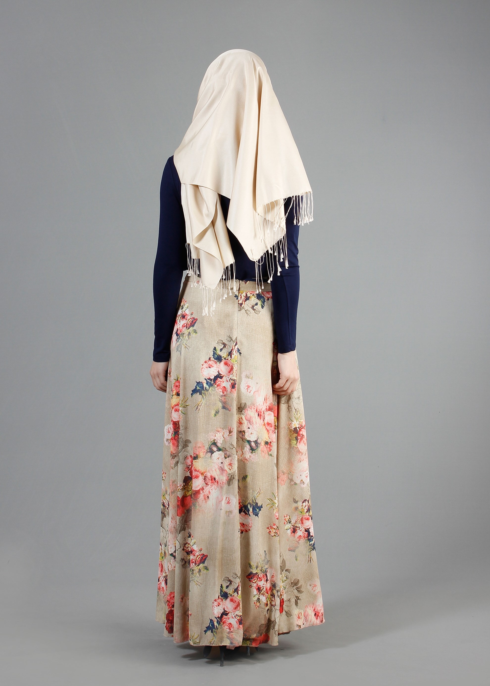 Tesettür giyim BEJ 6858 Maglia Tesettür 10004 Etek 36/44(38-40) TEK42