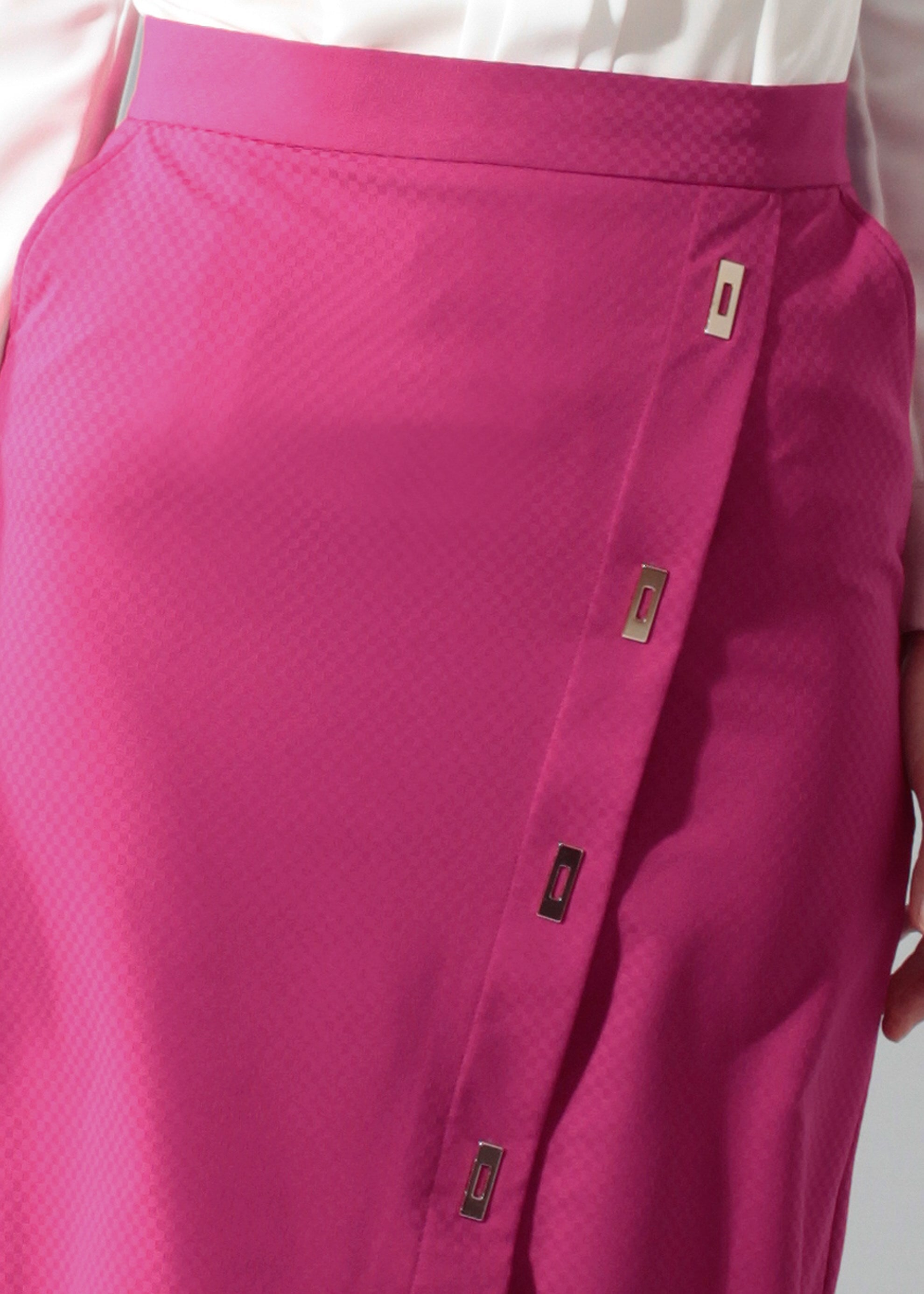 Tesettür giyim FUŞYA 6870 43658 Tesettür Etek 38/44 TEK38