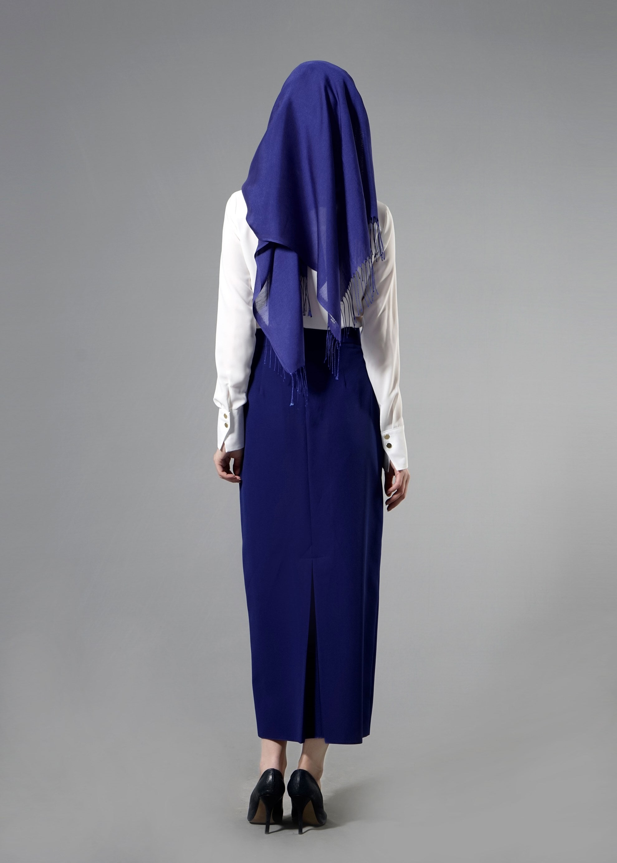 Tesettür giyim LACİVERT 6871 Dilma Tesettür 43551 Etek 38/44