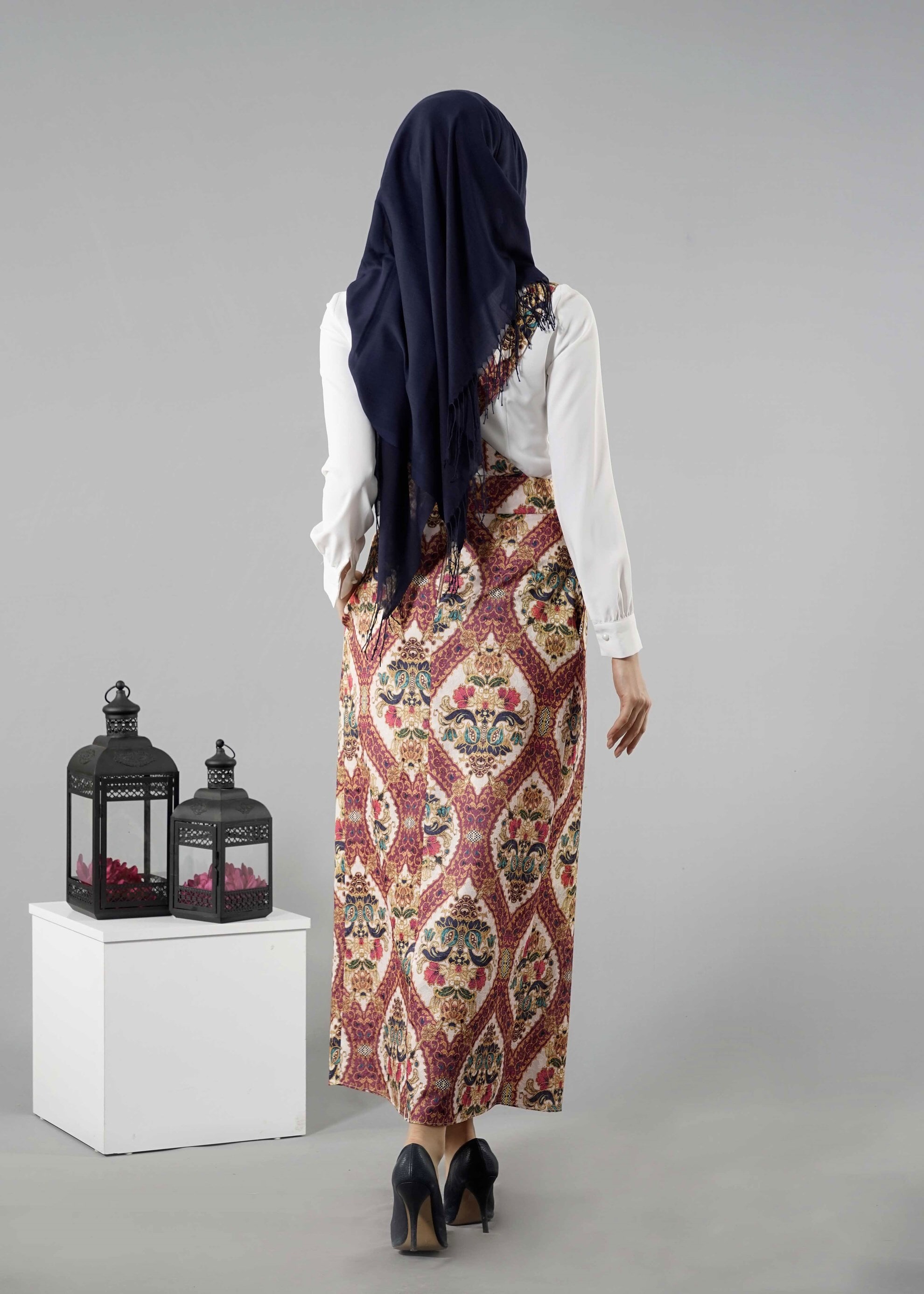 Tesettür giyim MÜRDÜM 6876 Almina Tesettür 30011 Etek 36/42(38)