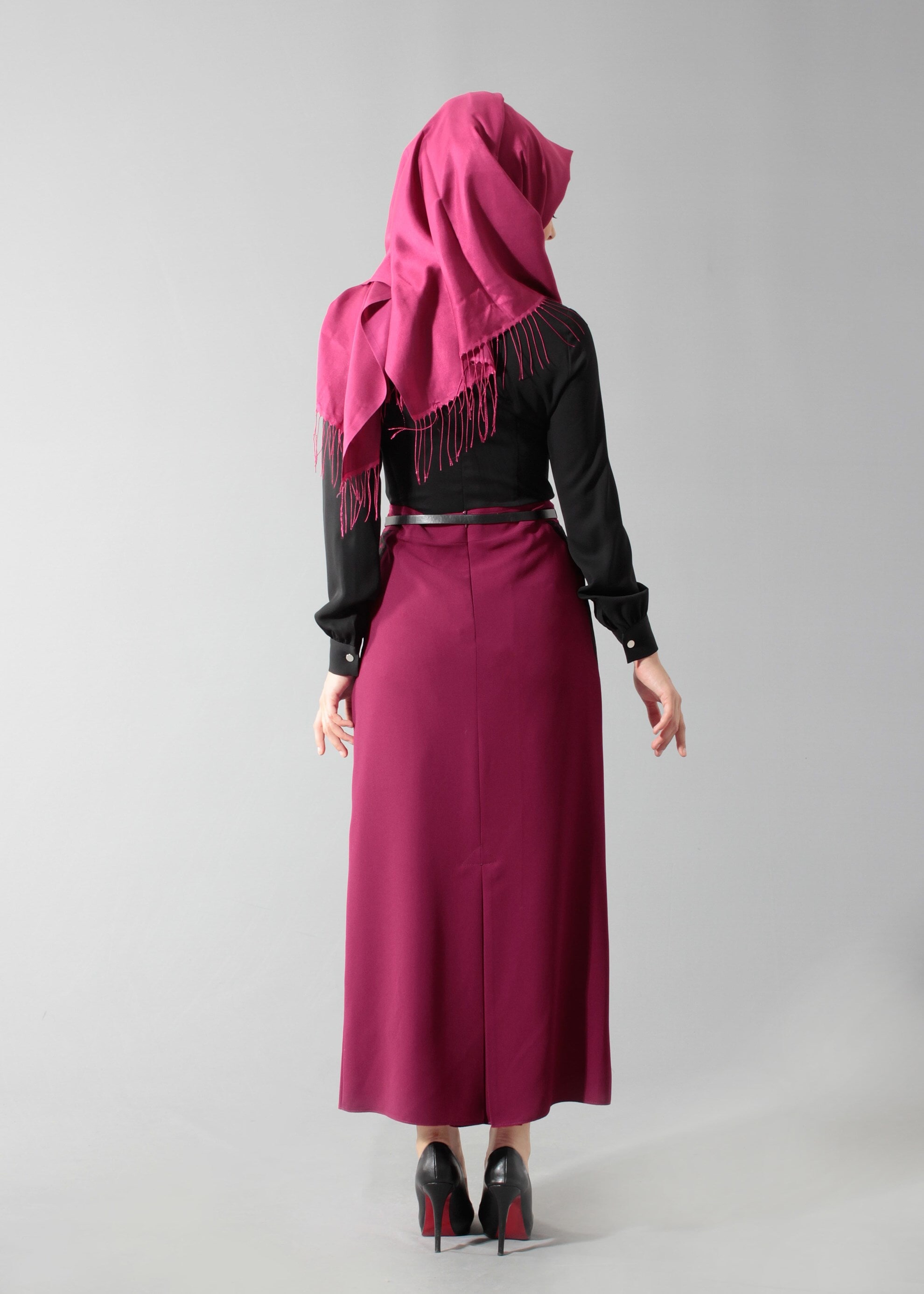 Tesettür giyim MOR 6885 Maral Tesettür 5985 Etek 38/46 TEK40