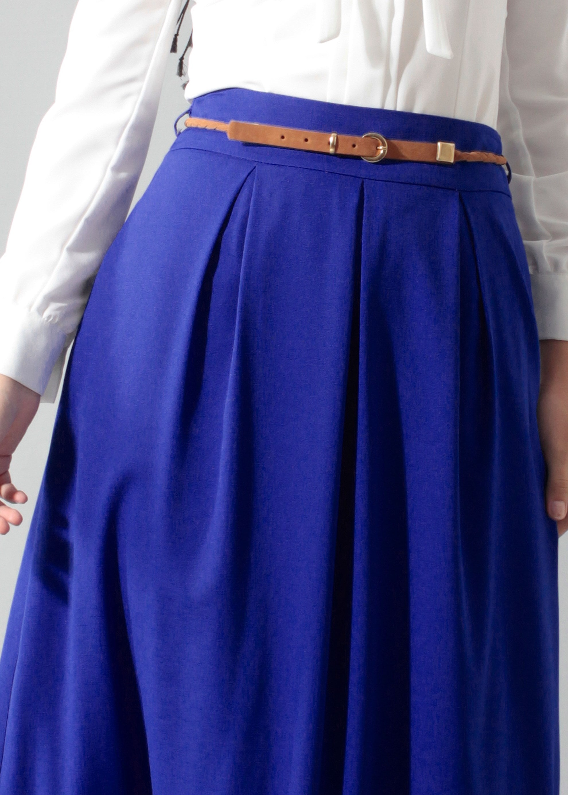 Tesettür giyim LACİVERT 6888 Nora Tesettür Etek 36/44