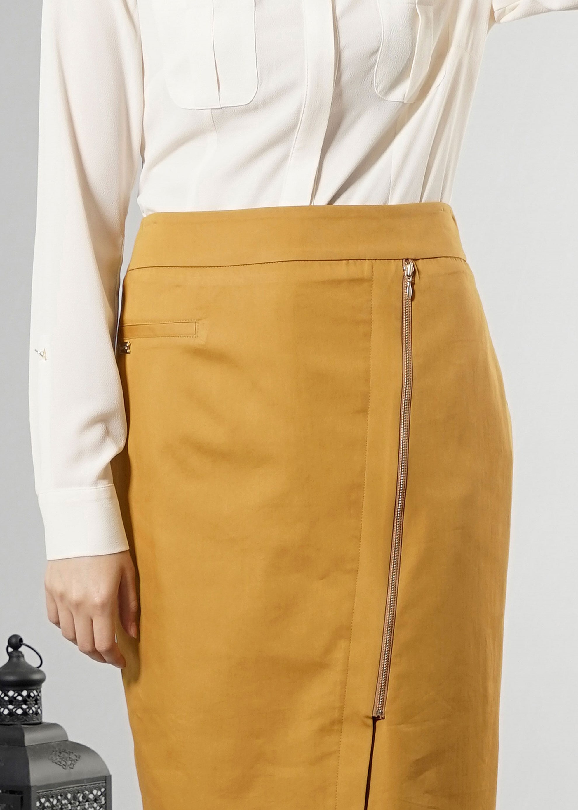 Tesettür giyim SARI 6894 15666 Tesettür Etek 38/44