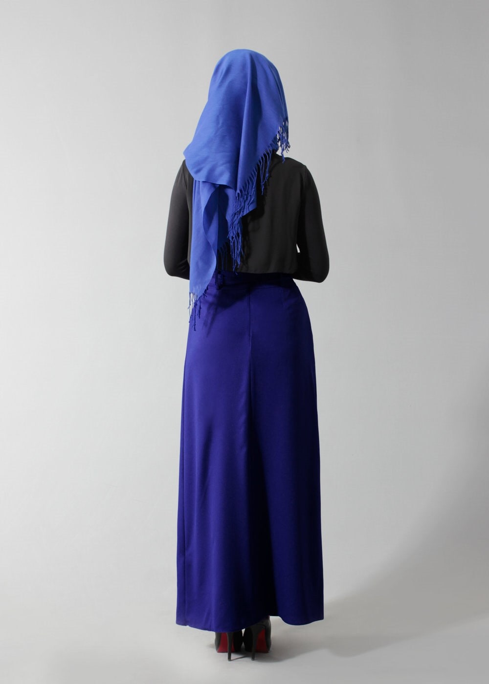 Tesettür giyim LACİVERT 6904 Nora Tesettür Etek 36/42(38-40) TEK42