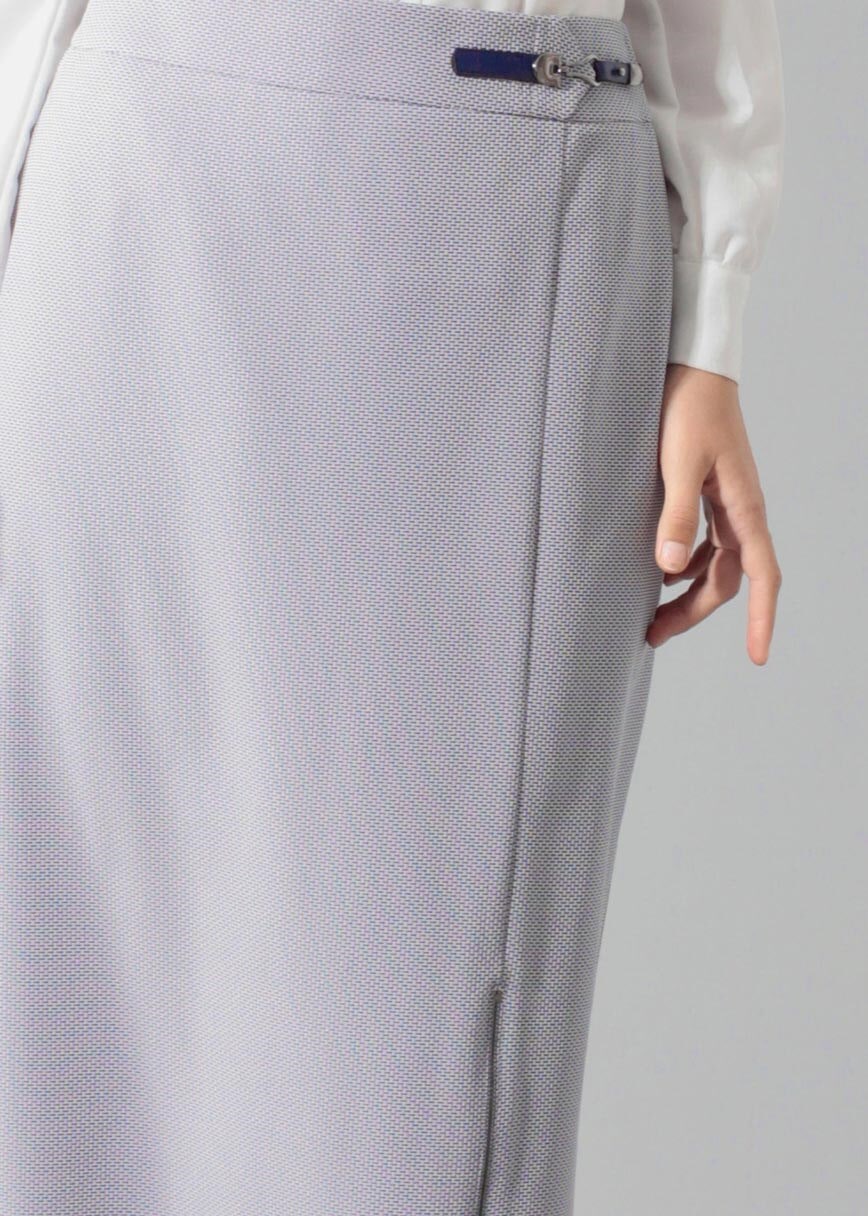 Tesettür giyim LACİVERT 6907 Berta 43625 Tesettür Etek 40/48 TEK38