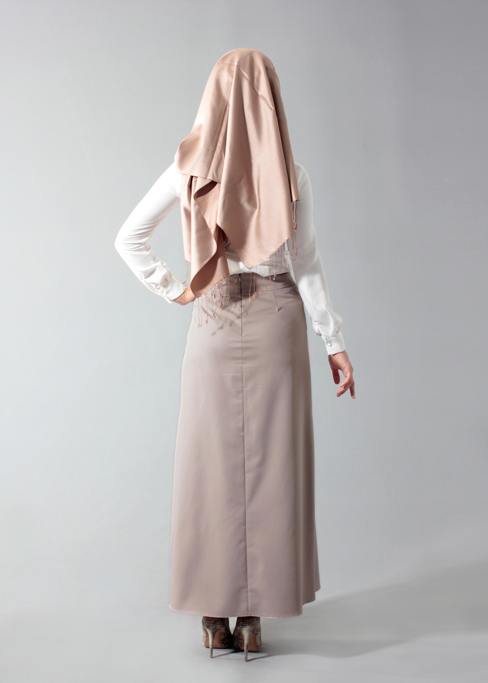 Tesettür giyim BEJ 6913 Marit Tesettür 43498 Etek 38/46