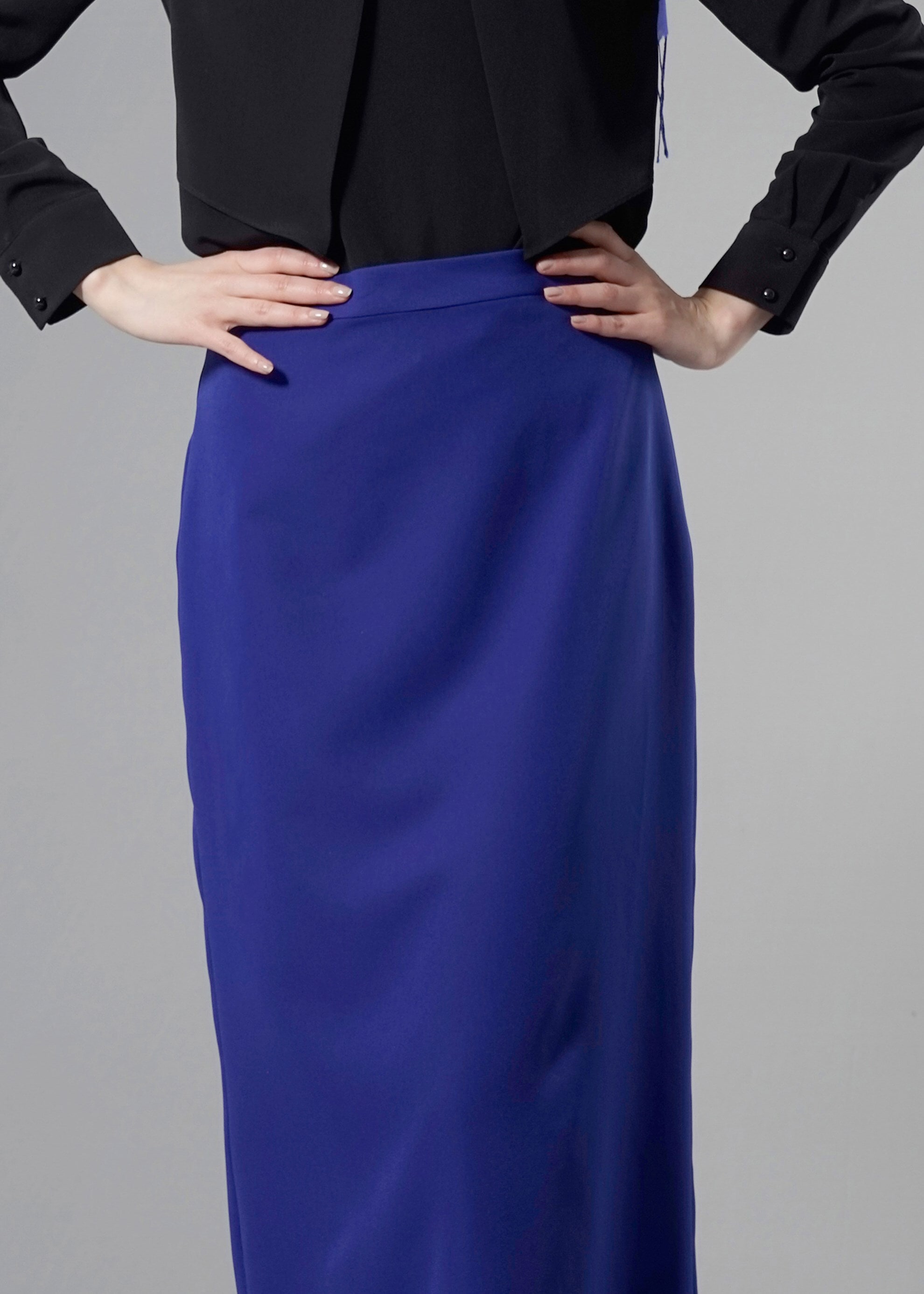 Tesettür giyim LACİVERT 6914 Dilma Tesettür 43551 Etek 38/48 TEK40