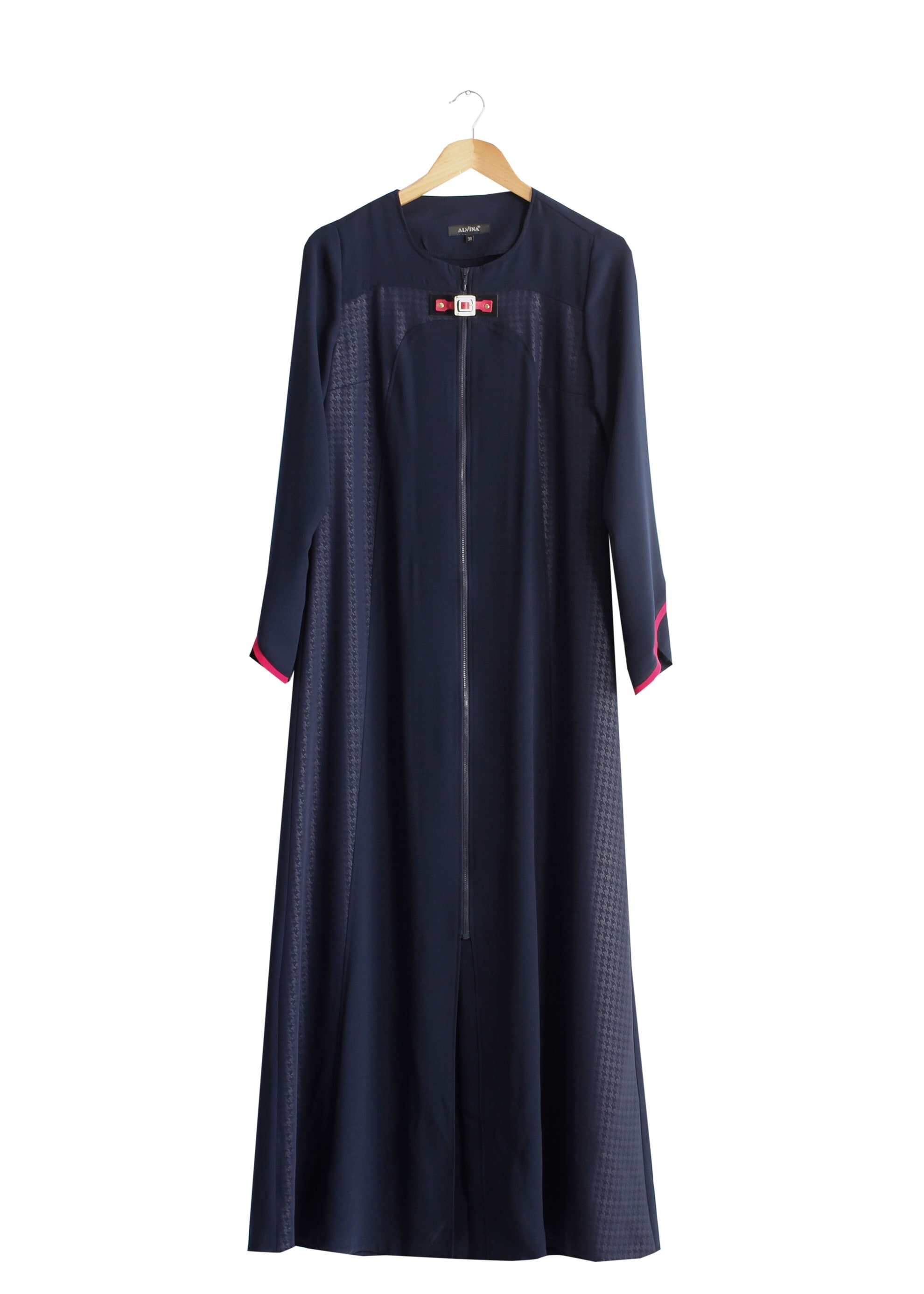 Tesettür giyim LACİVERT 8205 Esma Tesettür Ferace 38/48 TEK40