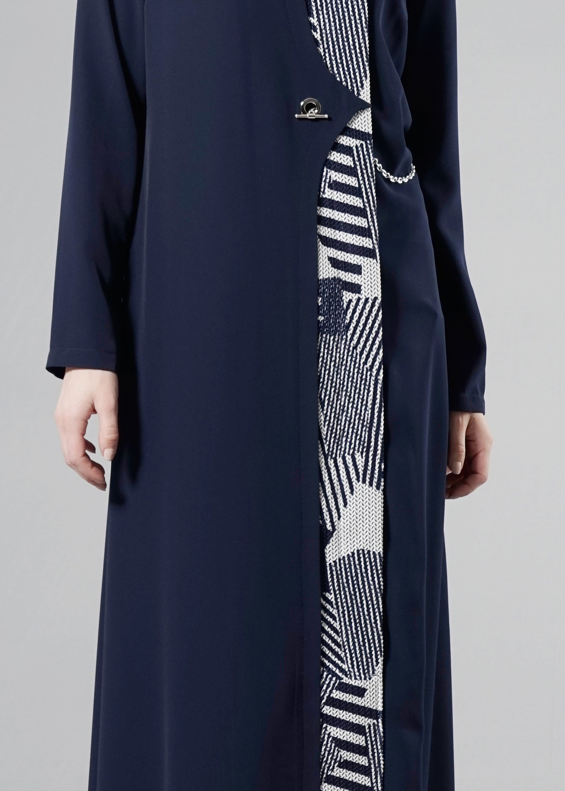 Tesettür giyim LACİVERT 8218 NEW LOREN FERACE 38/46 TEK40