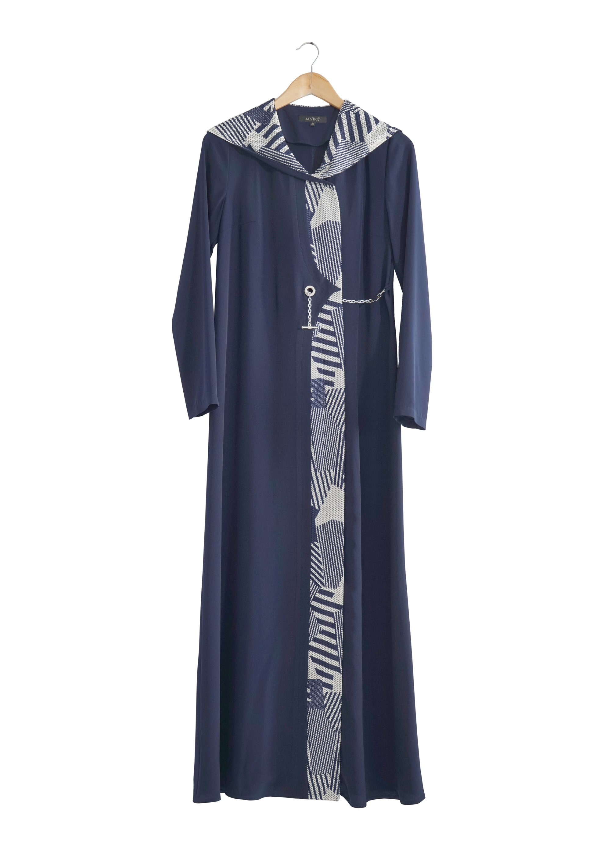 Tesettür giyim LACİVERT 8218 NEW LOREN FERACE 38/46 TEK40