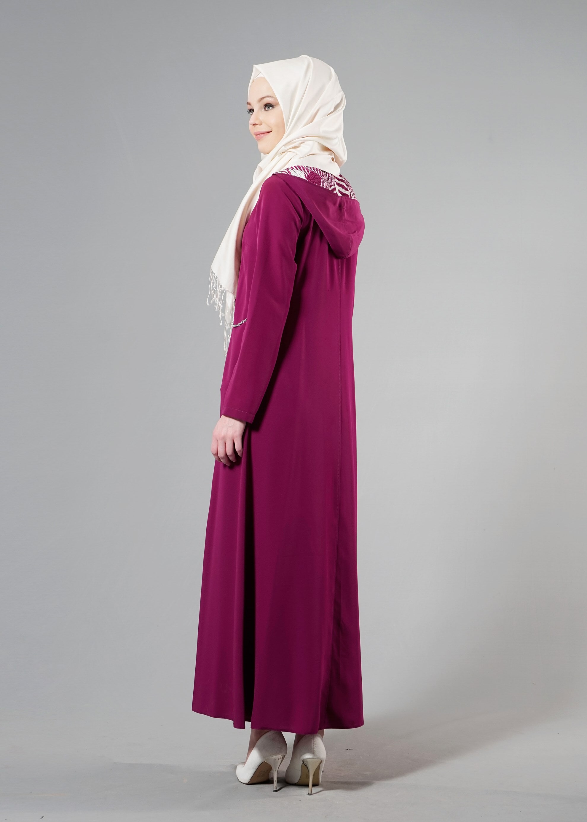 Tesettür giyim MÜRDÜM 8218 NEW LOREN FERACE 38/46 TEK40