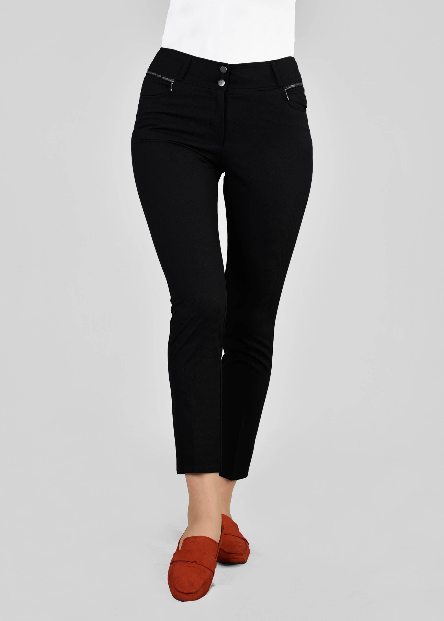 Tesettür giyim SİYAH 7012 BELİZ 8168 PANTOLON 38/46