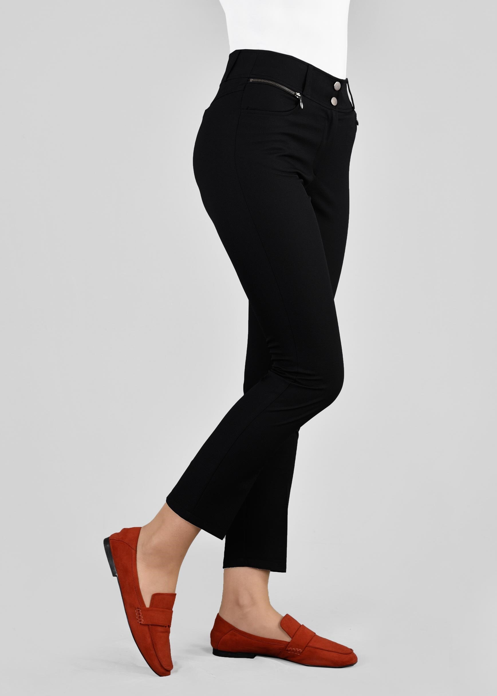 Tesettür giyim SİYAH 7012 BELİZ 8168 PANTOLON 38/46