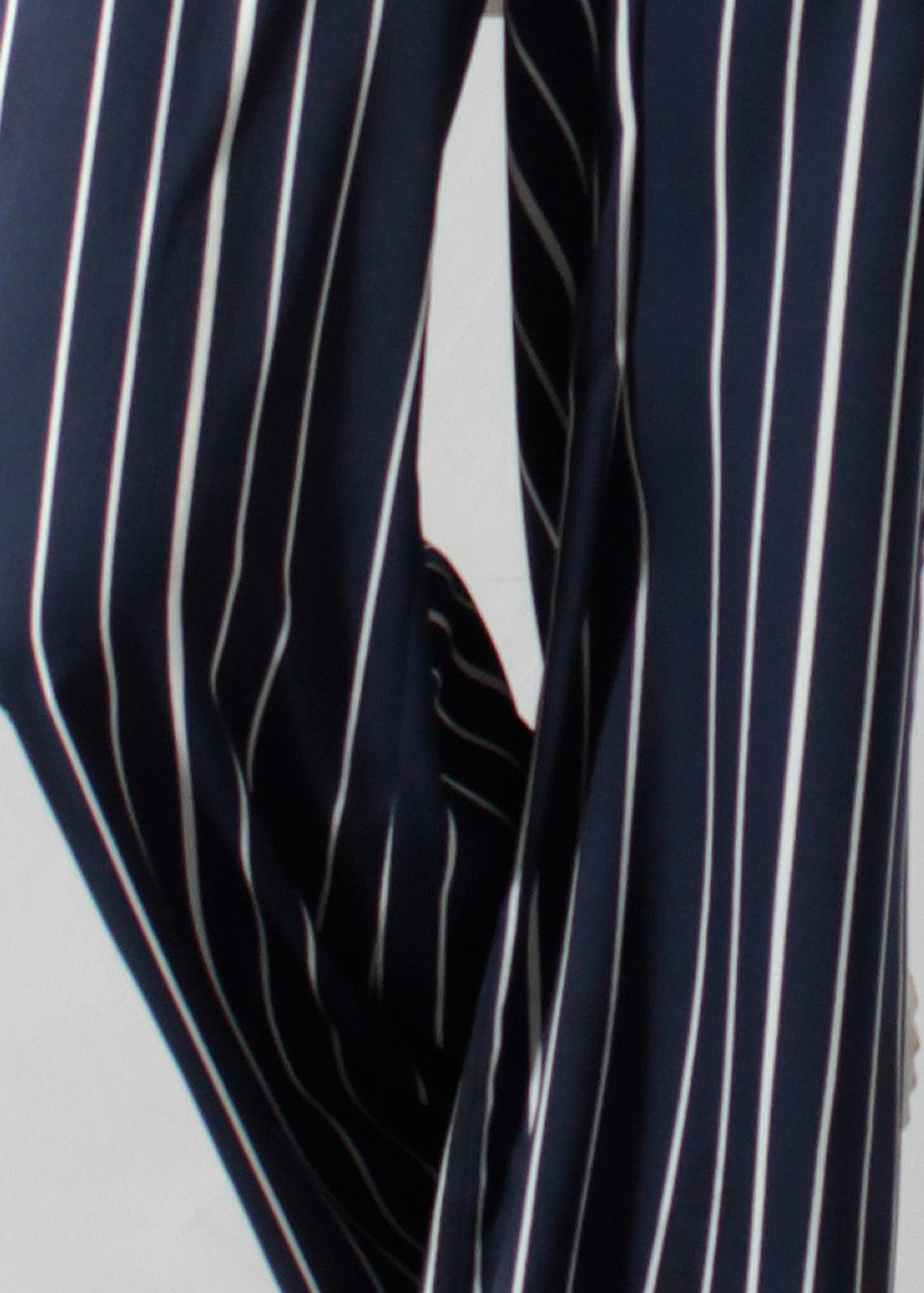 Tesettür giyim LACİVERT 7017 Moss Crep 2920 Tesettür Pantolon 38/46 TEK36