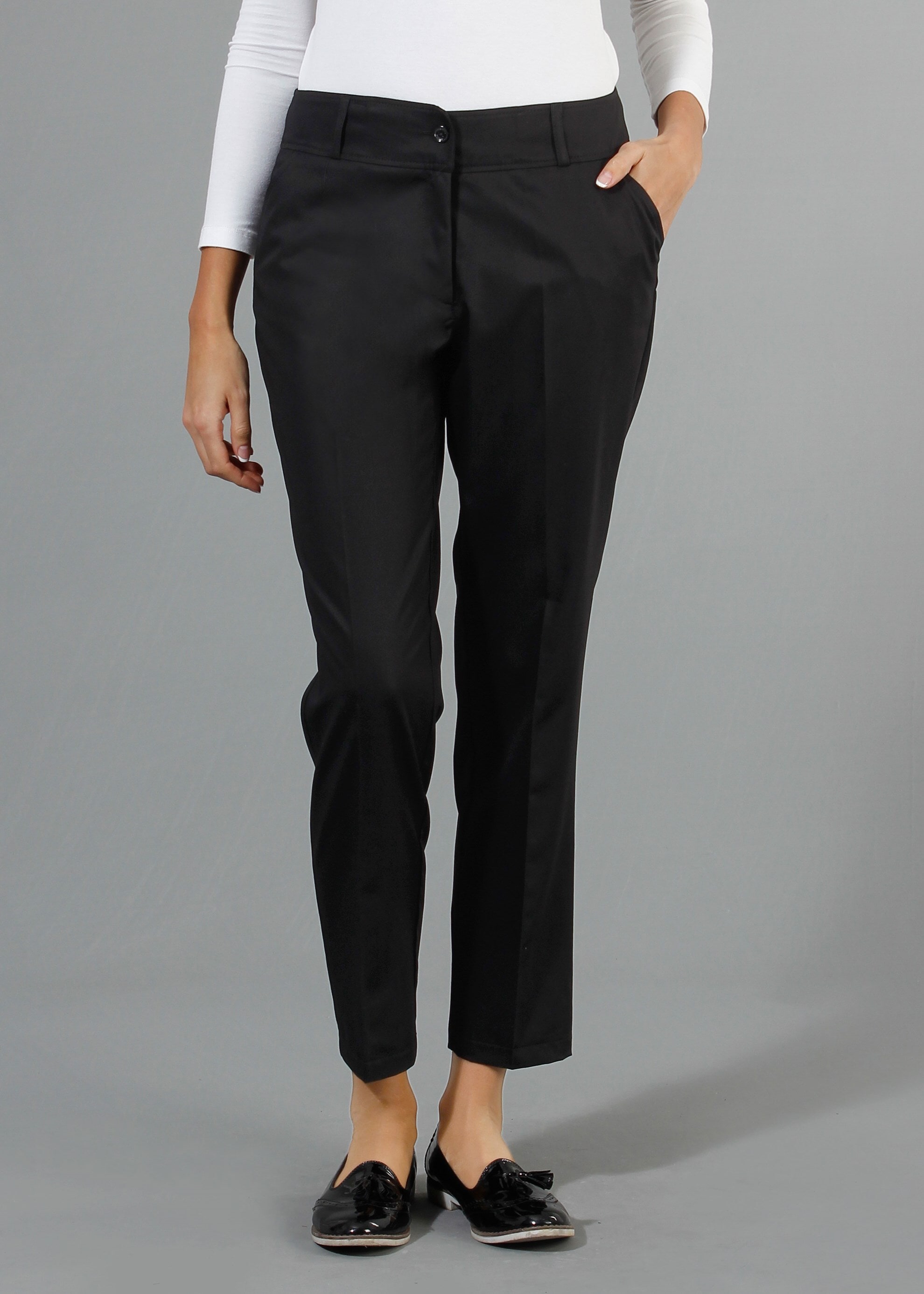 Tesettür giyim SİYAH 7940 Artemis Tesettür Pantolon 40/48 TEK38