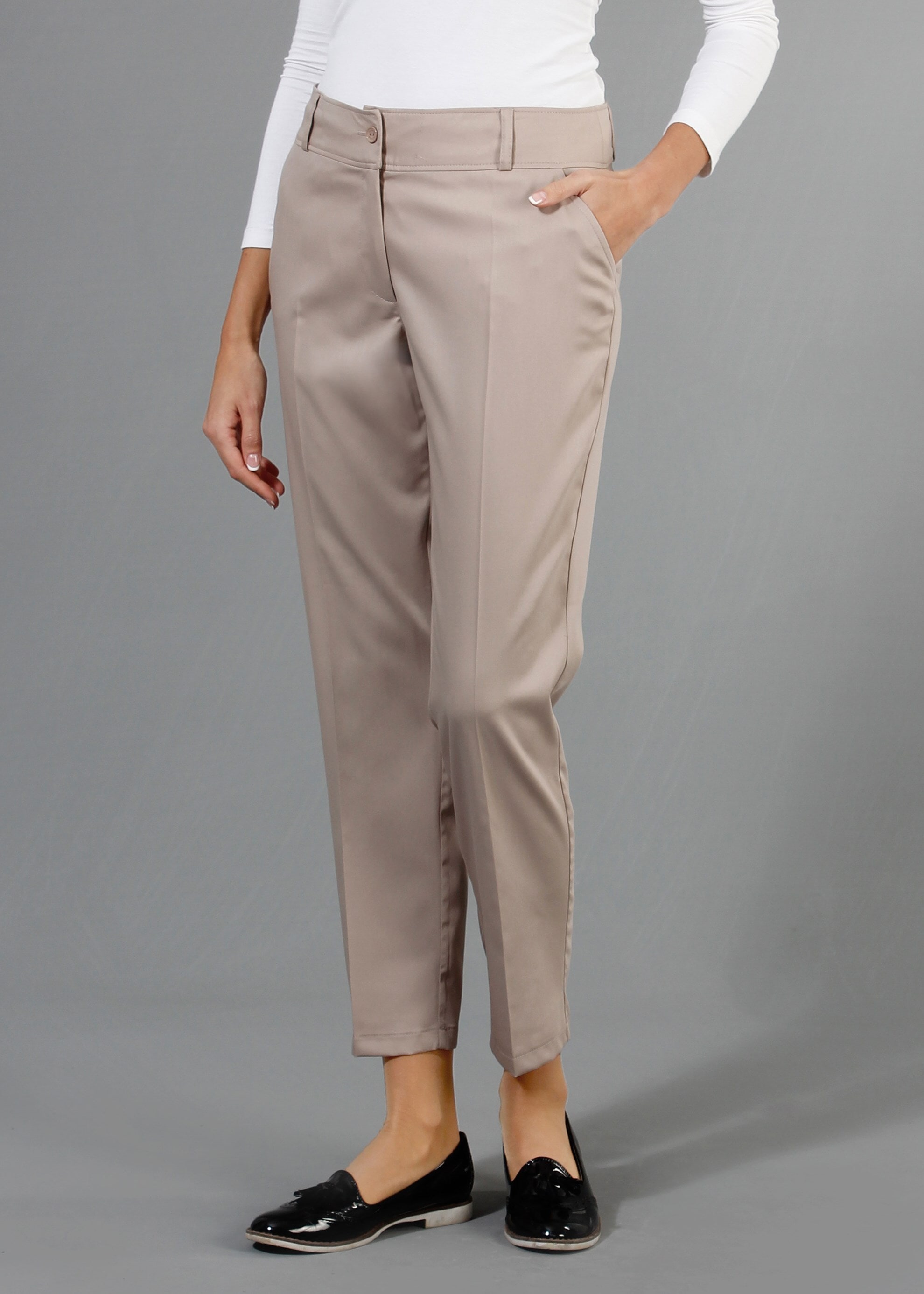 Tesettür giyim BEJ 7940 Artemis Tesettür Pantolon 40/48 TEK38