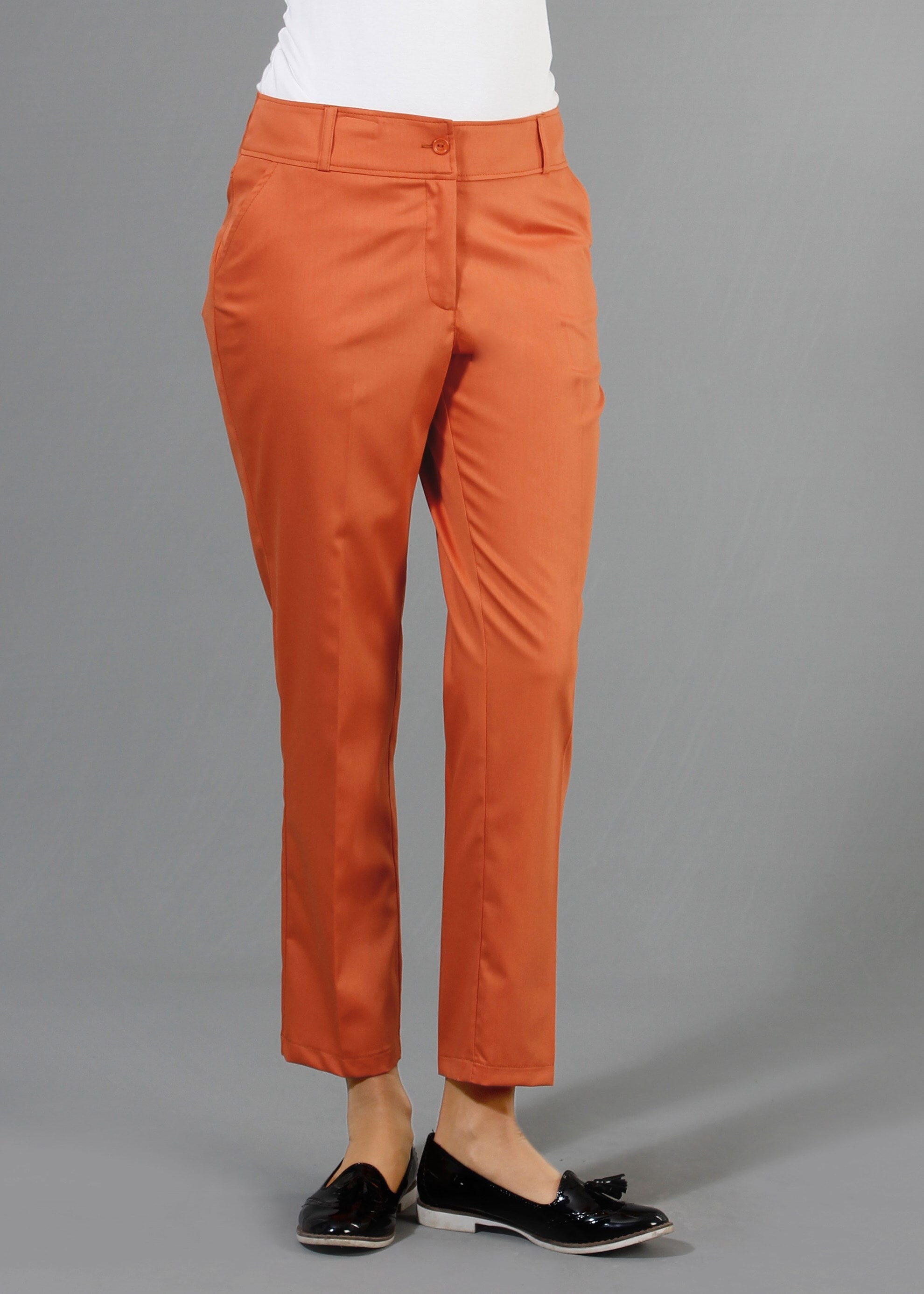 Tesettür giyim TURUNCU 7940 Artemis Tesettür Pantolon 40/48 TEK38