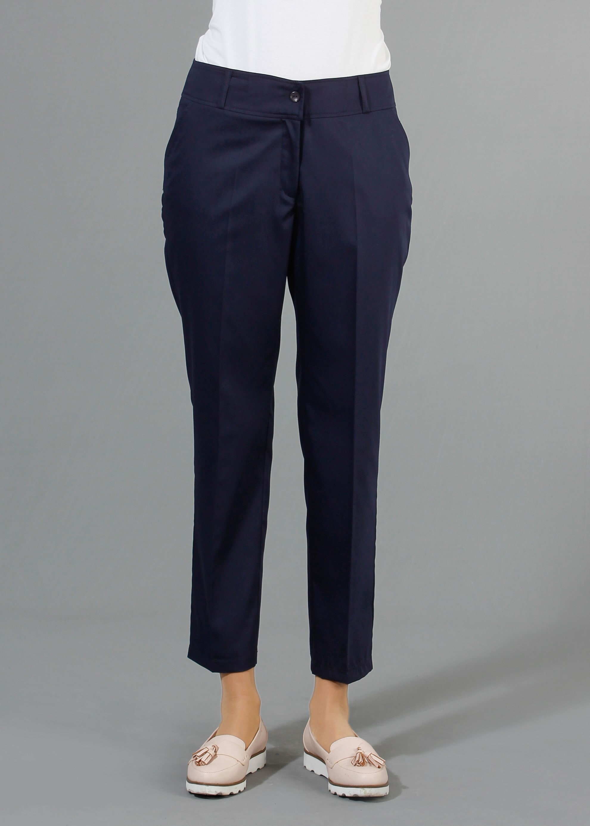 Tesettür giyim LACİVERT 7940 Artemis Tesettür Pantolon 40/48 TEK38