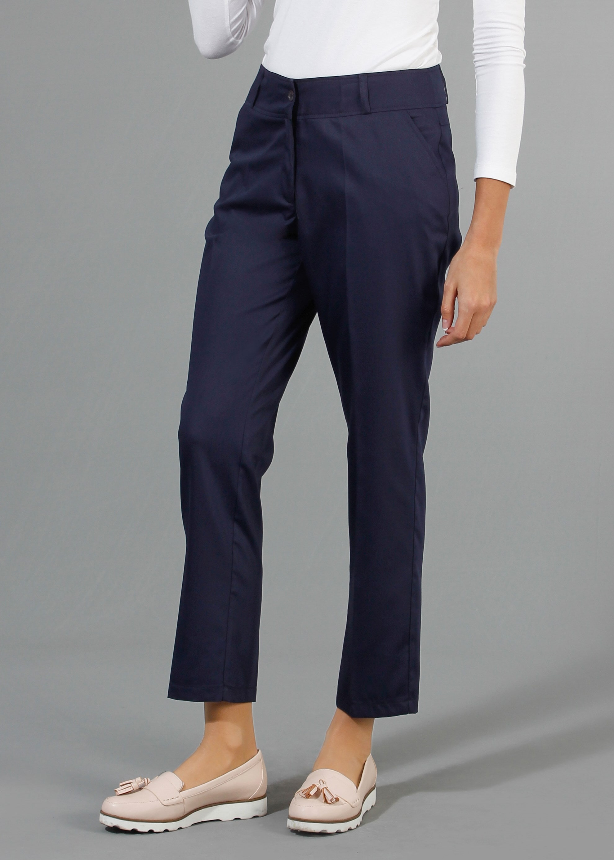 Tesettür giyim LACİVERT 7940 Artemis Tesettür Pantolon 40/48 TEK38