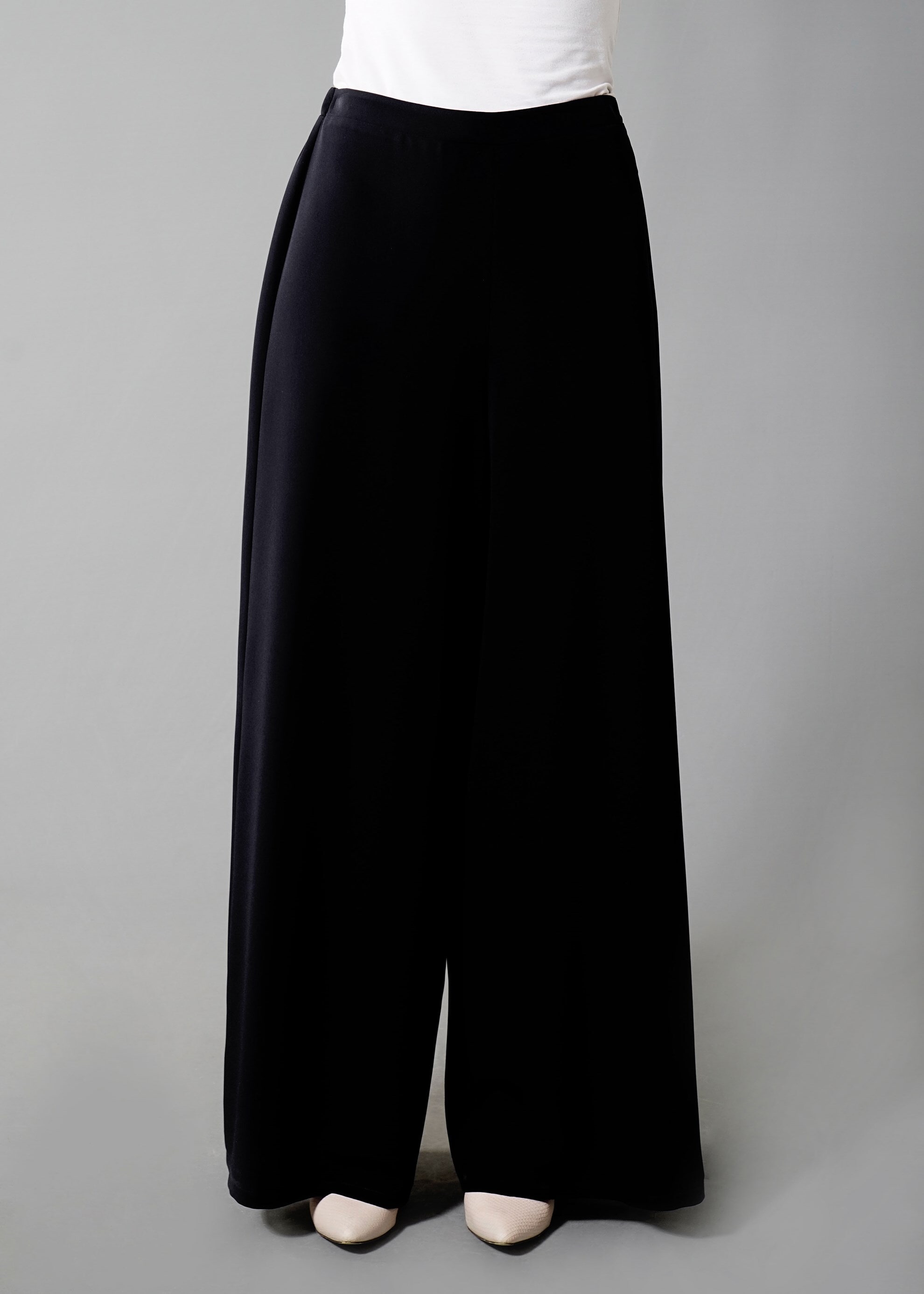 Tesettür giyim SİYAH 7941 Criss Tesettür Pantalon 38/46