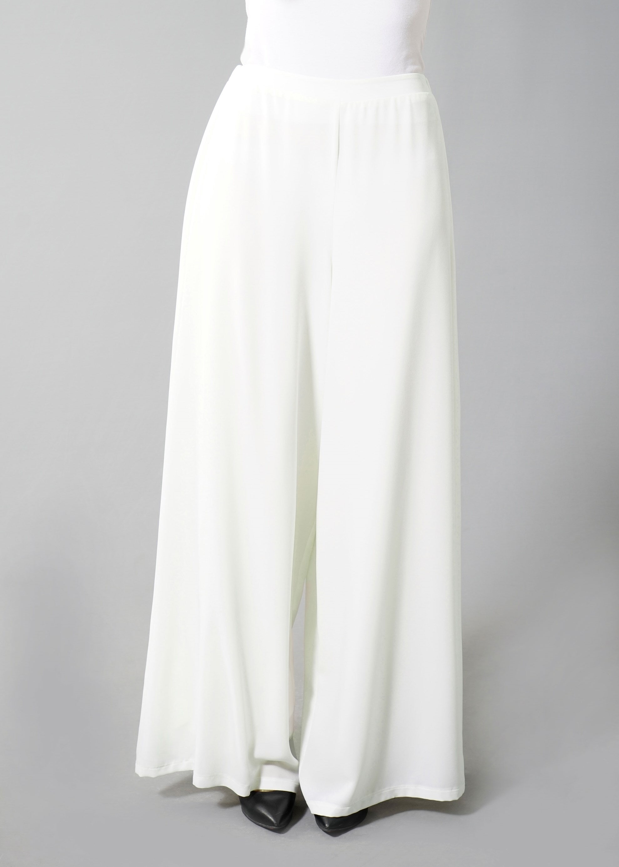 Tesettür giyim BEYAZ 7941 Criss Tesettür Pantalon 38/46