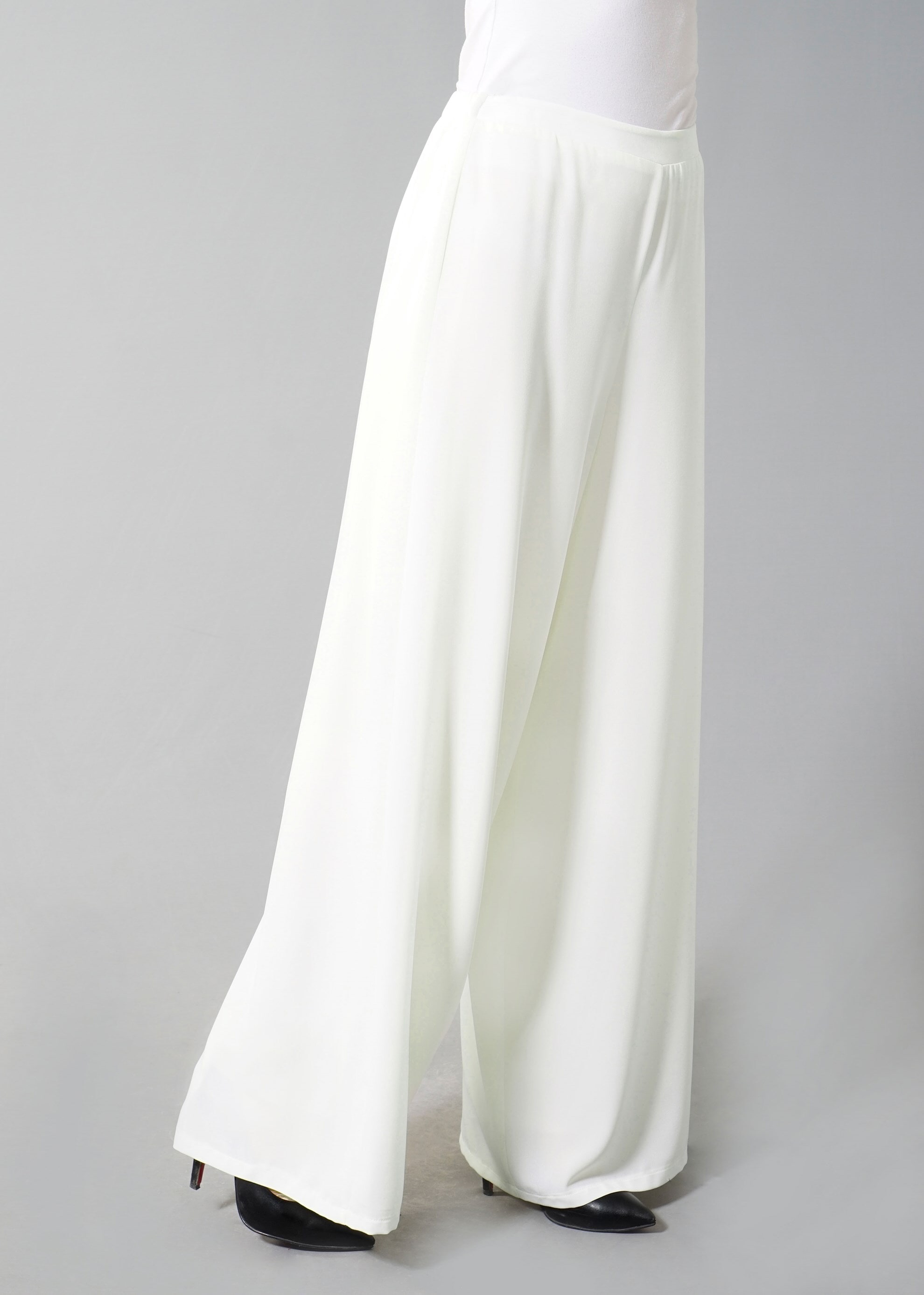 Tesettür giyim BEYAZ 7941 Criss Tesettür Pantalon 38/46