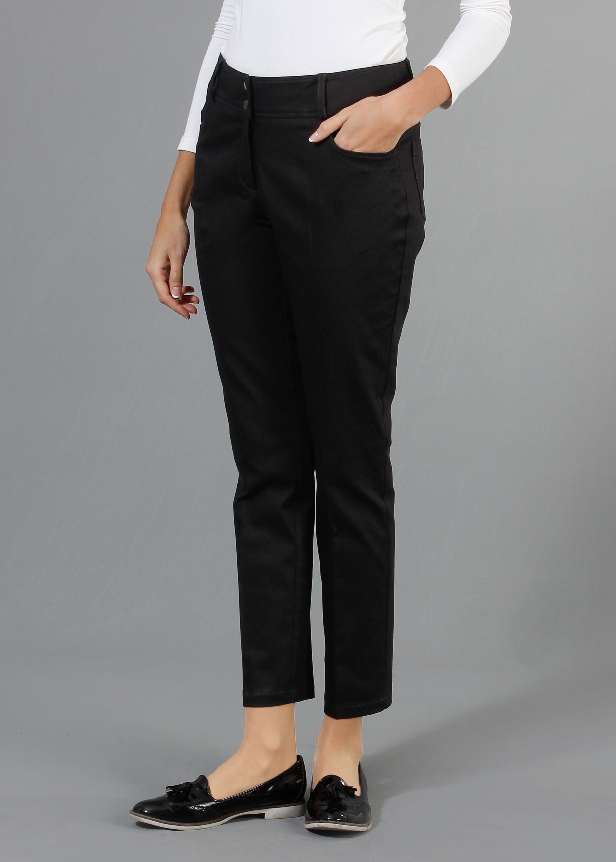 Tesettür giyim SİYAH 7942 3099 Tesettür Pantolon 38/46 (38-40) TEK36