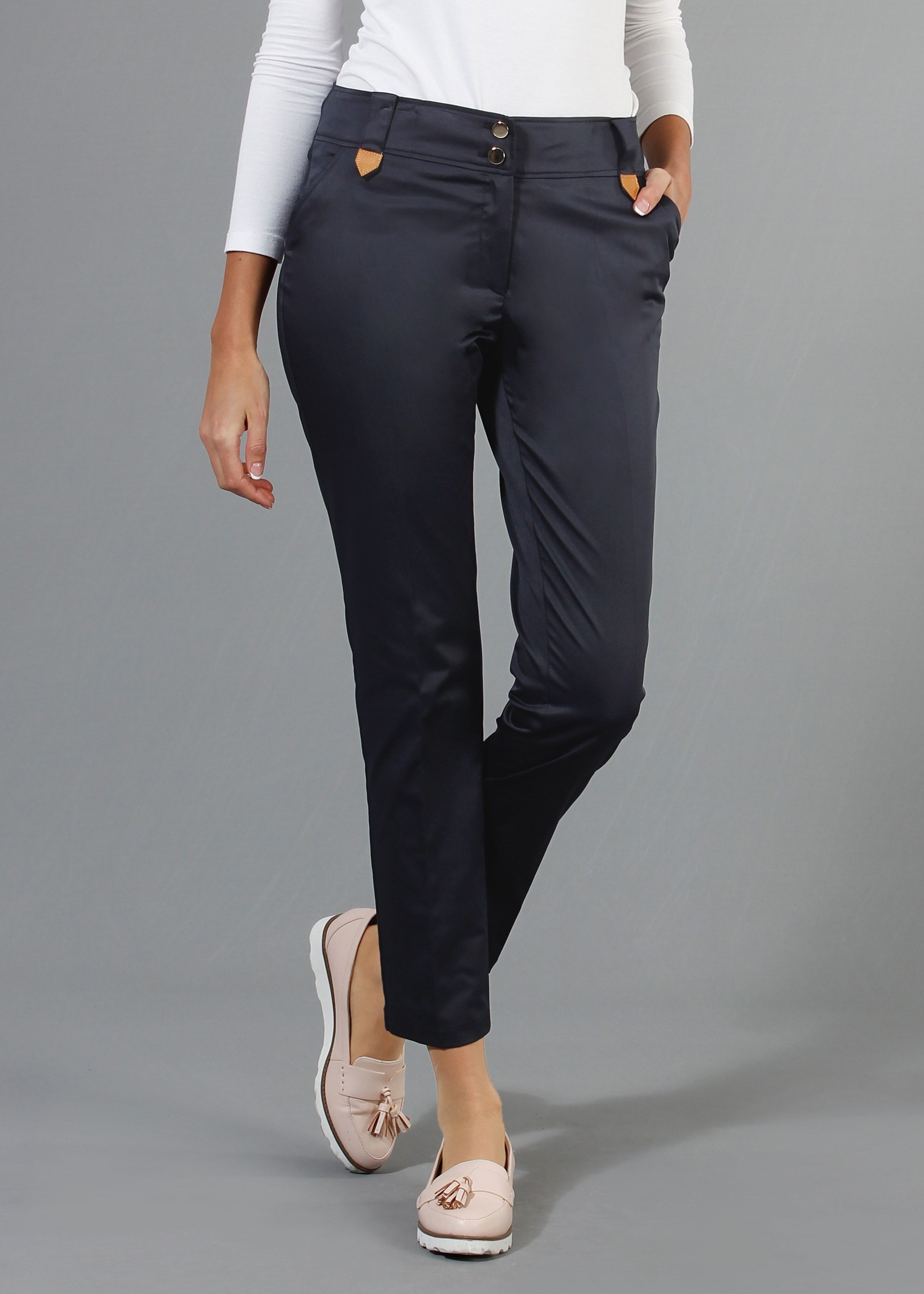 Tesettür giyim LACİVERT 7943 Rihanna Tesettür Pantolon 38/46