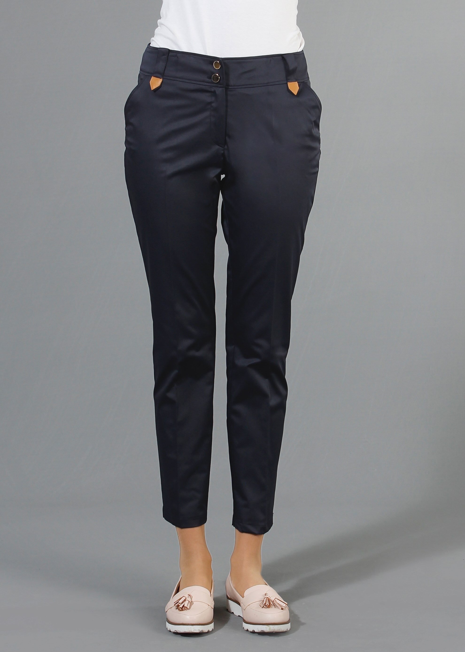 Tesettür giyim LACİVERT 7943 Rihanna Tesettür Pantolon 38/46