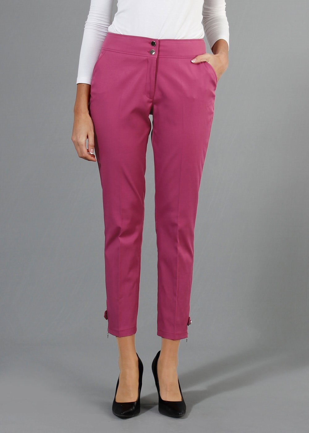 Tesettür giyim FUŞYA 7944 SARA 7014 PANTOLON 38/46 TEK42