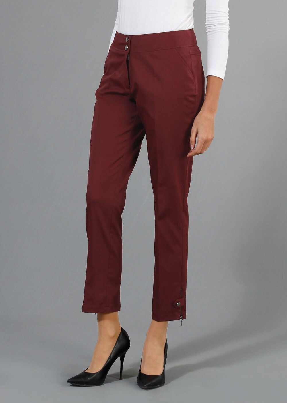 Tesettür giyim BORDO 7944 SARA 7014 PANTOLON 38/46 TEK42