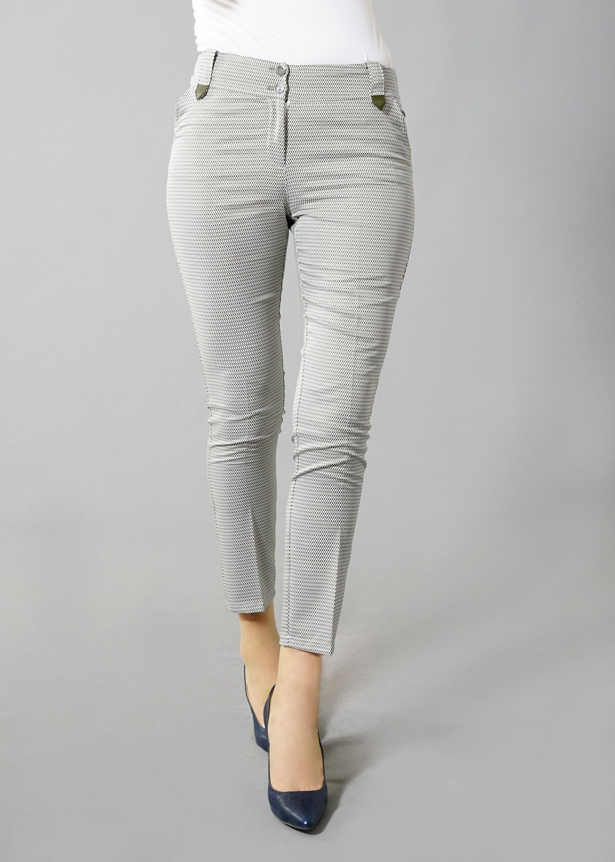 Tesettür giyim HAKİ 7945 G-704 Tesettür Pantolon 38/46 TEK36