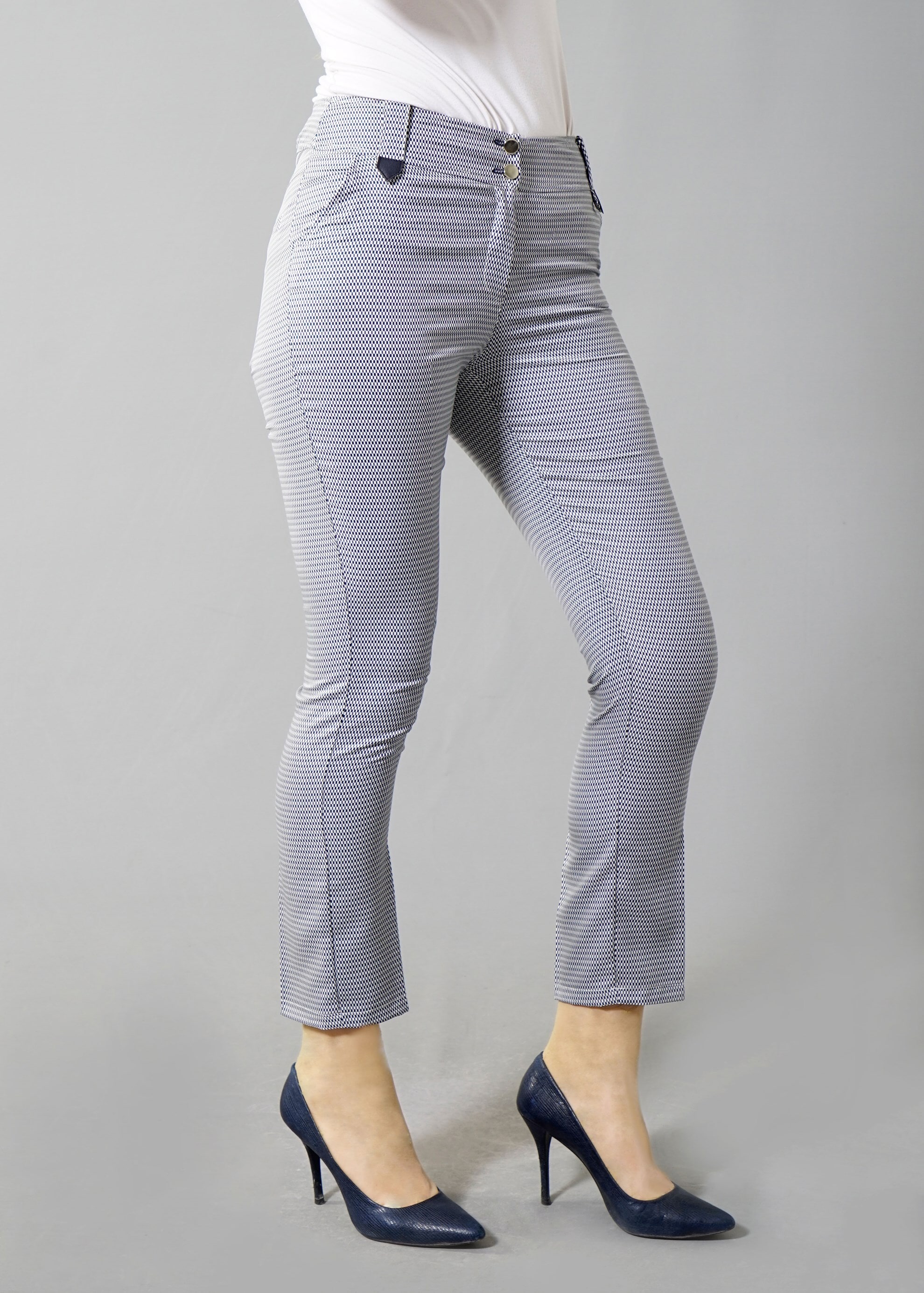 Tesettür giyim LACİVERT 7945 G-704 Tesettür Pantolon 38/46 TEK36