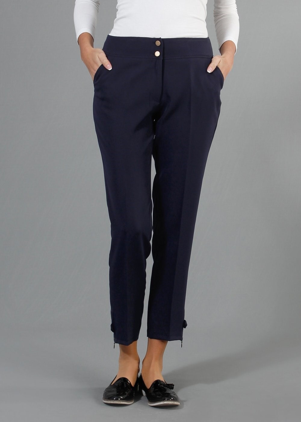 Tesettür giyim LACİVERT 7946 Dilma Tesettür Pantolon 36/44(40-42) TEK38