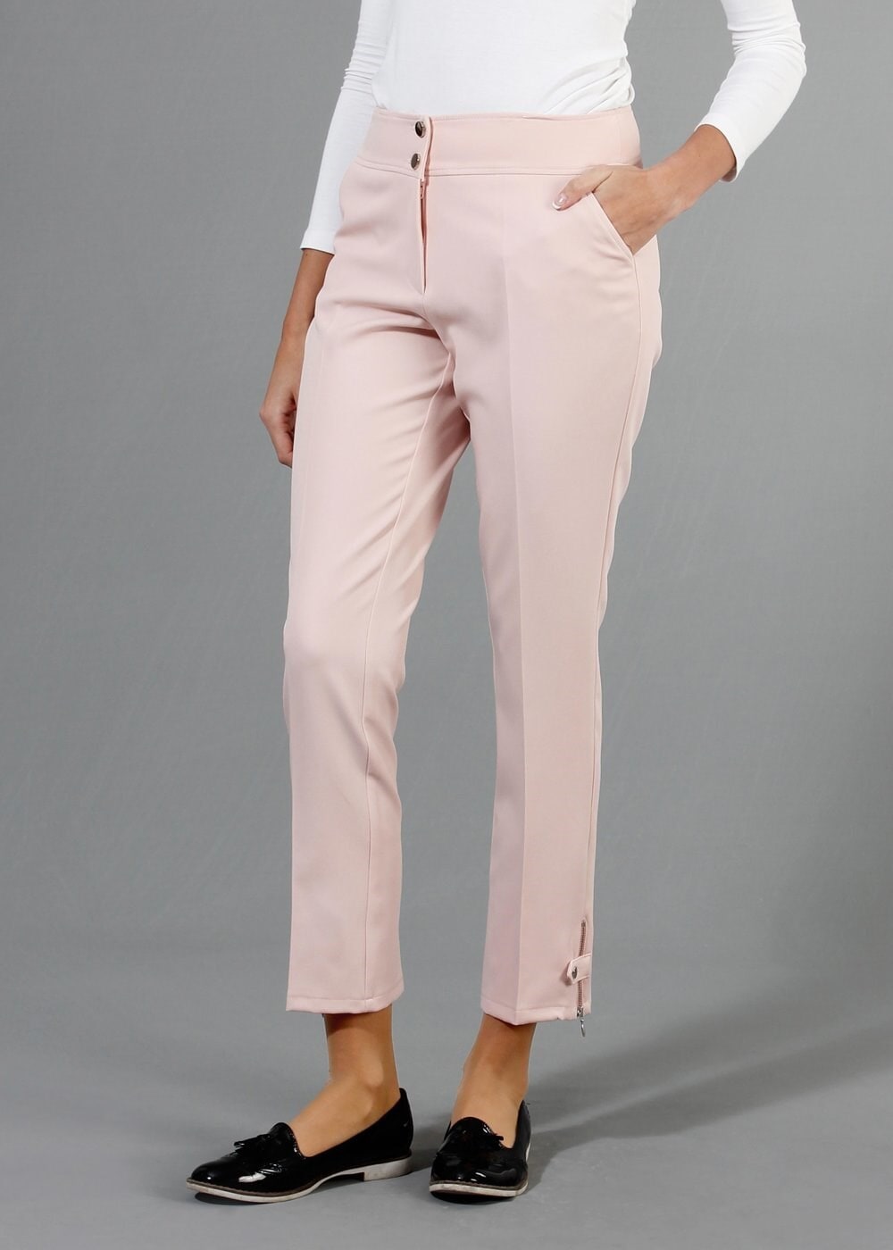 Tesettür giyim PUDRA 7946 Dilma Tesettür Pantolon 36/44(40-42) TEK38